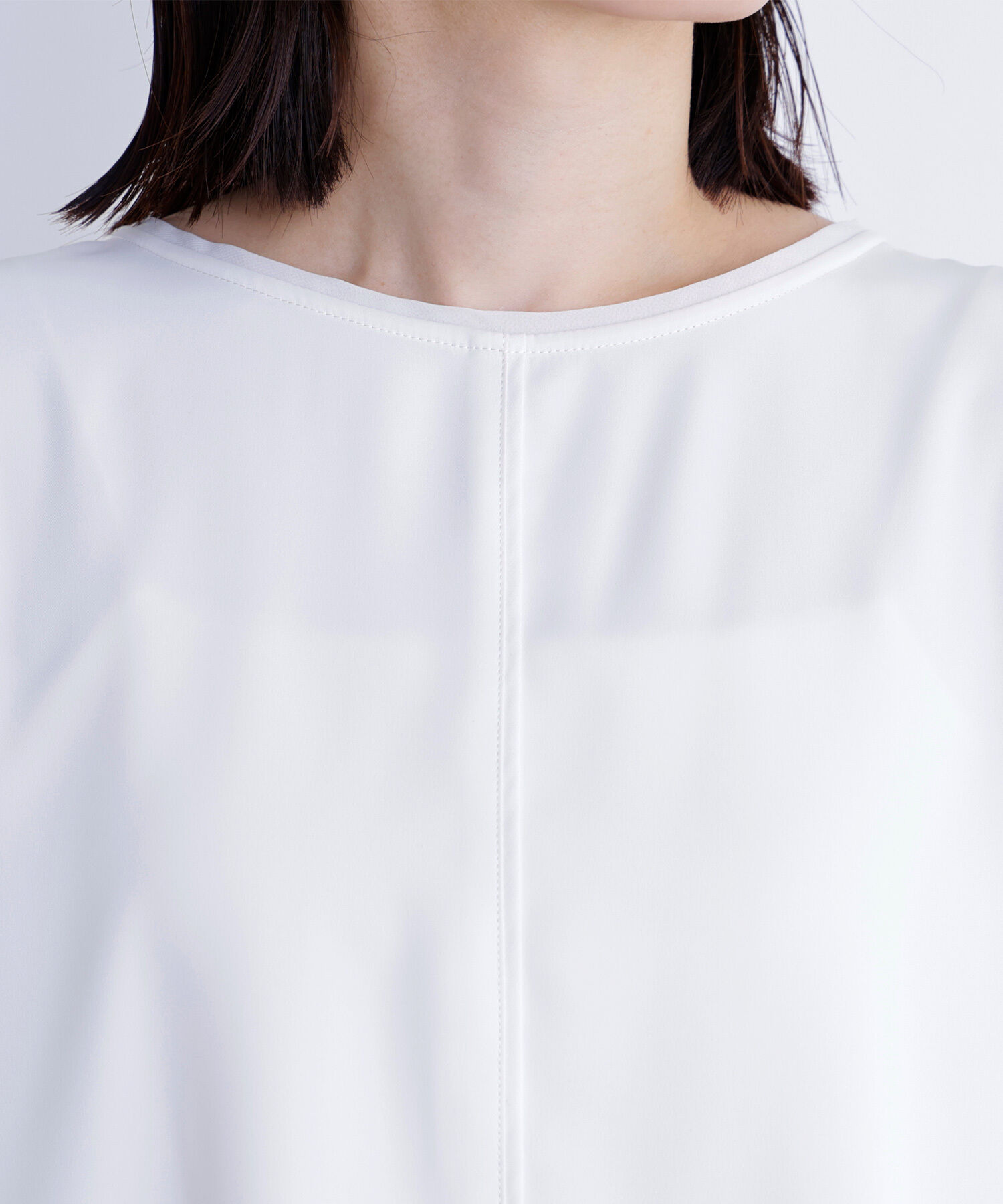  「シフォンラインTブラウス」|シャツ・ブラウス|