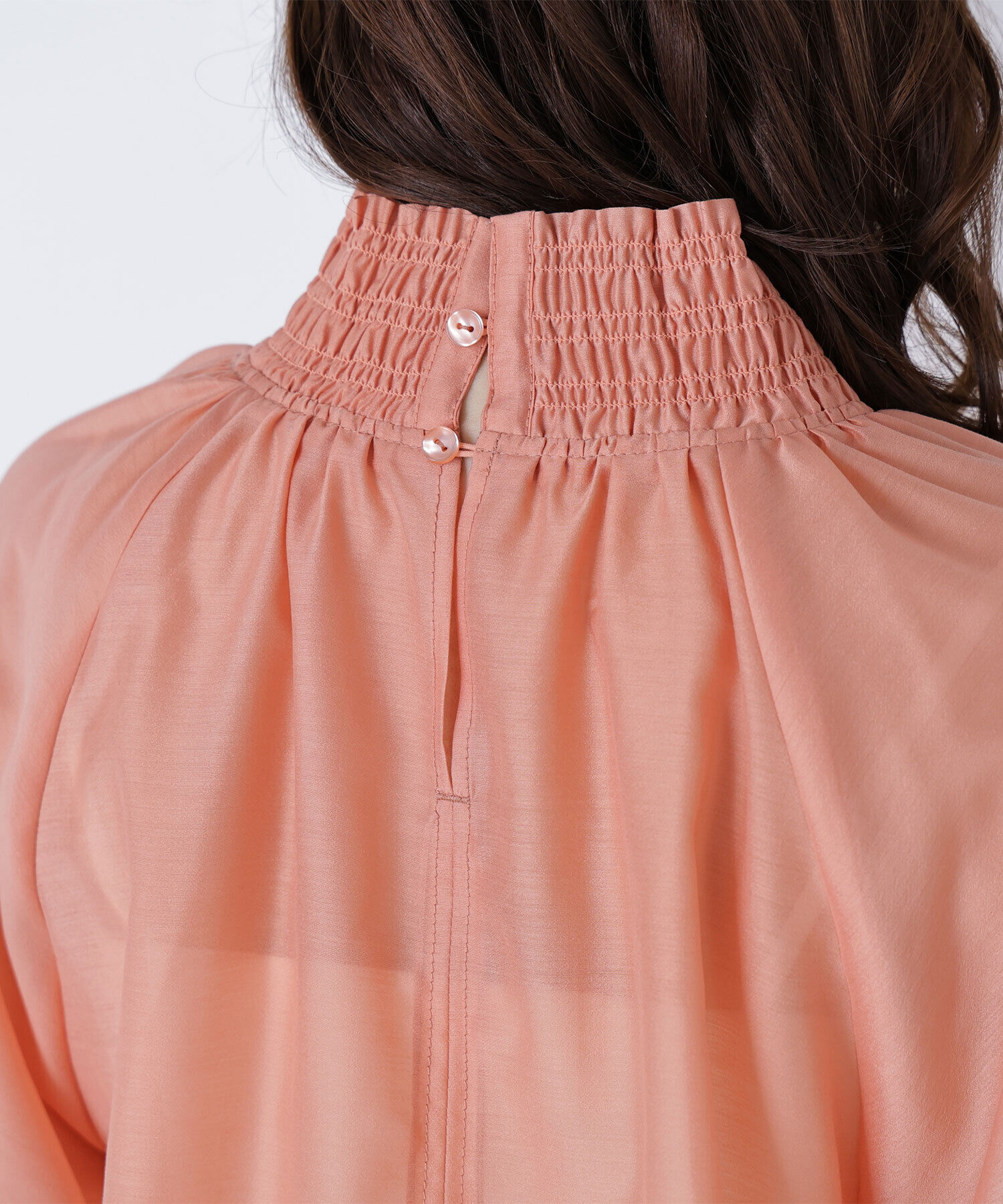  「シャーリングネックドルマンブラウス」|シャツ・ブラウス|