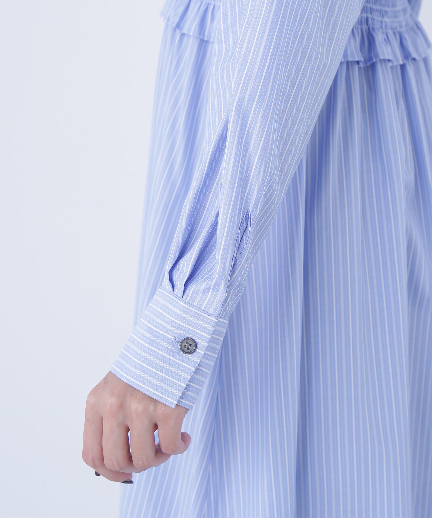  「レイヤードマルチストライプワンピース」|ワンピース|