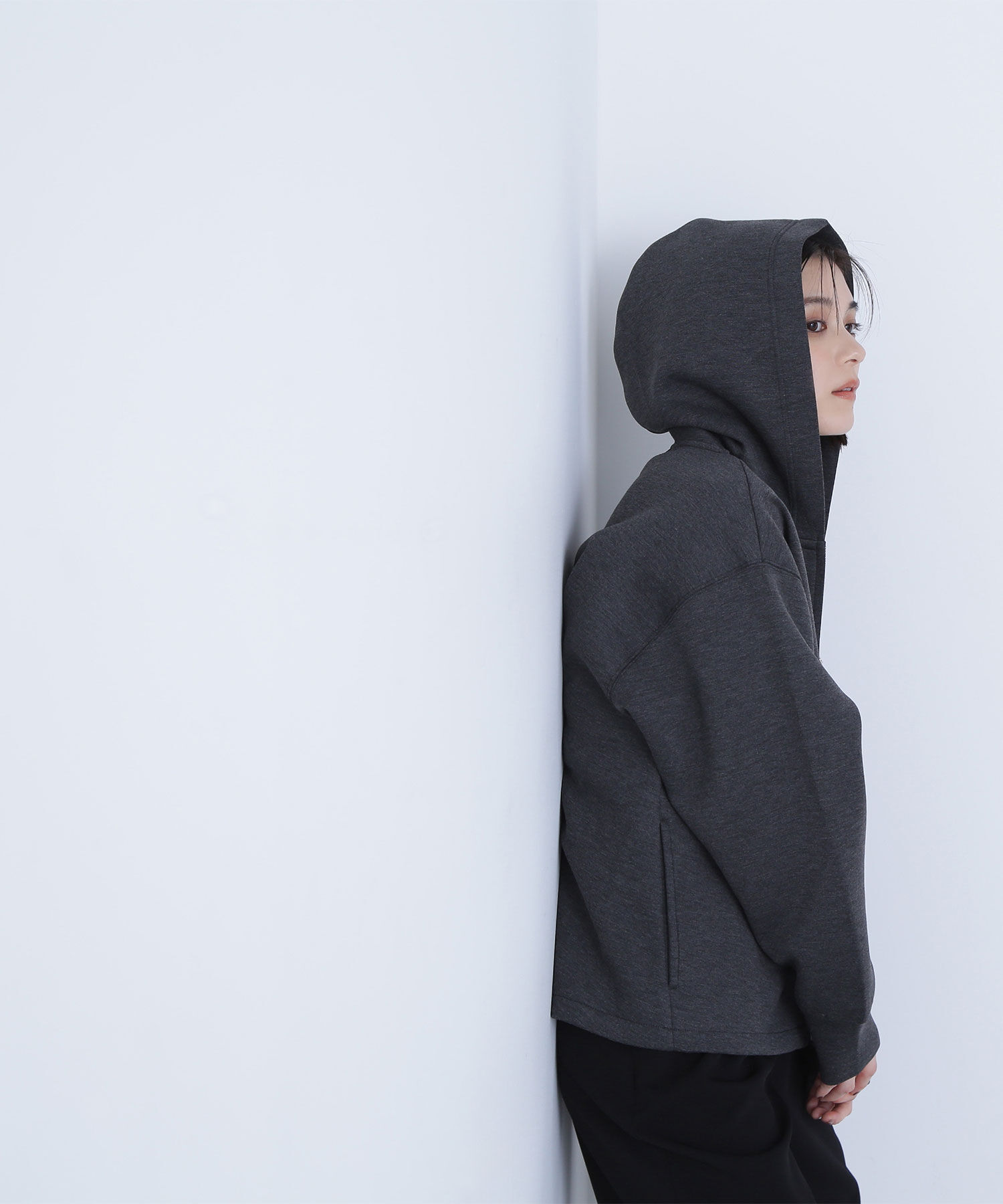  「テントラインダンボールパーカー」|Tシャツ・カットソー|