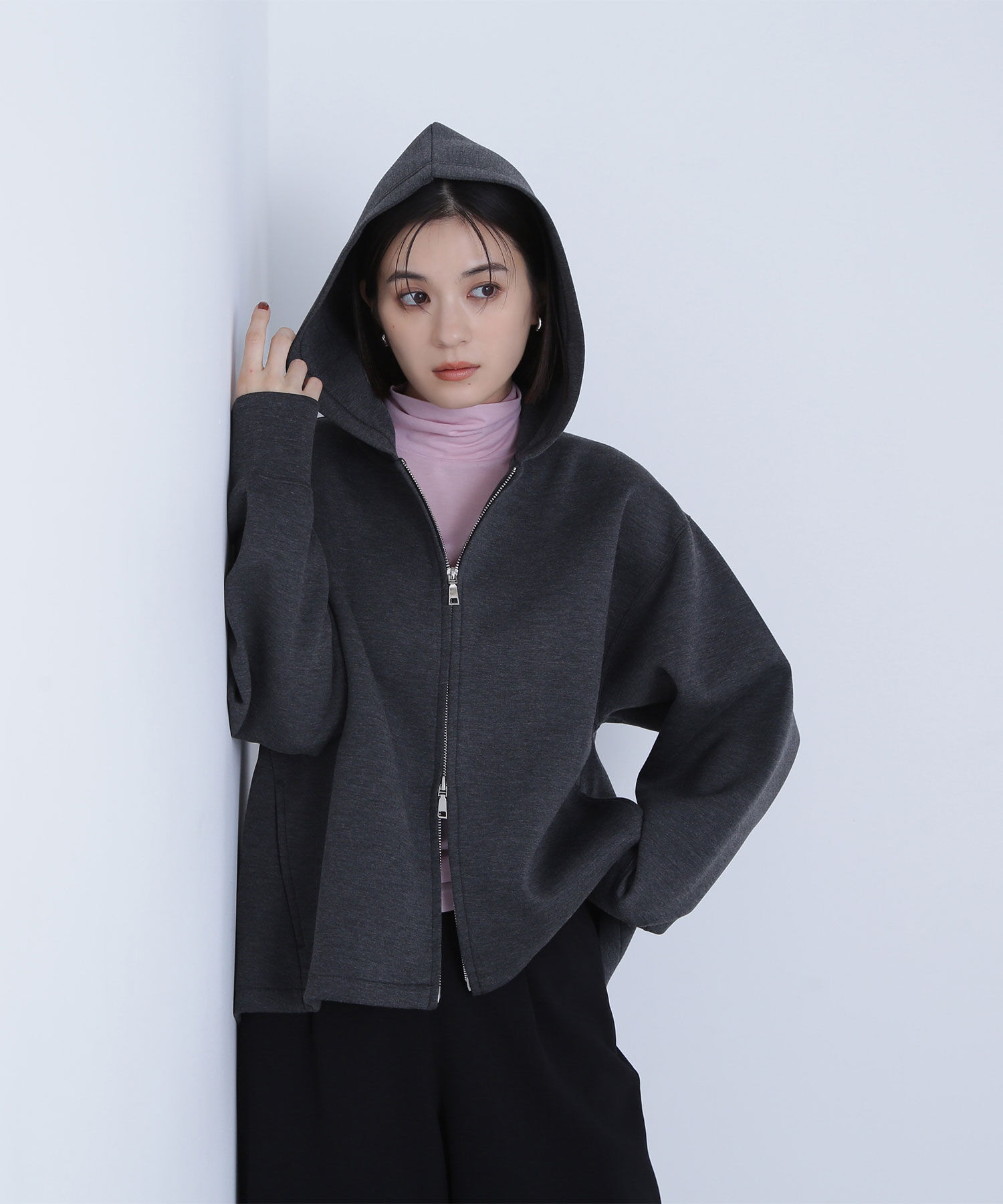  「テントラインダンボールパーカー」|Tシャツ・カットソー|