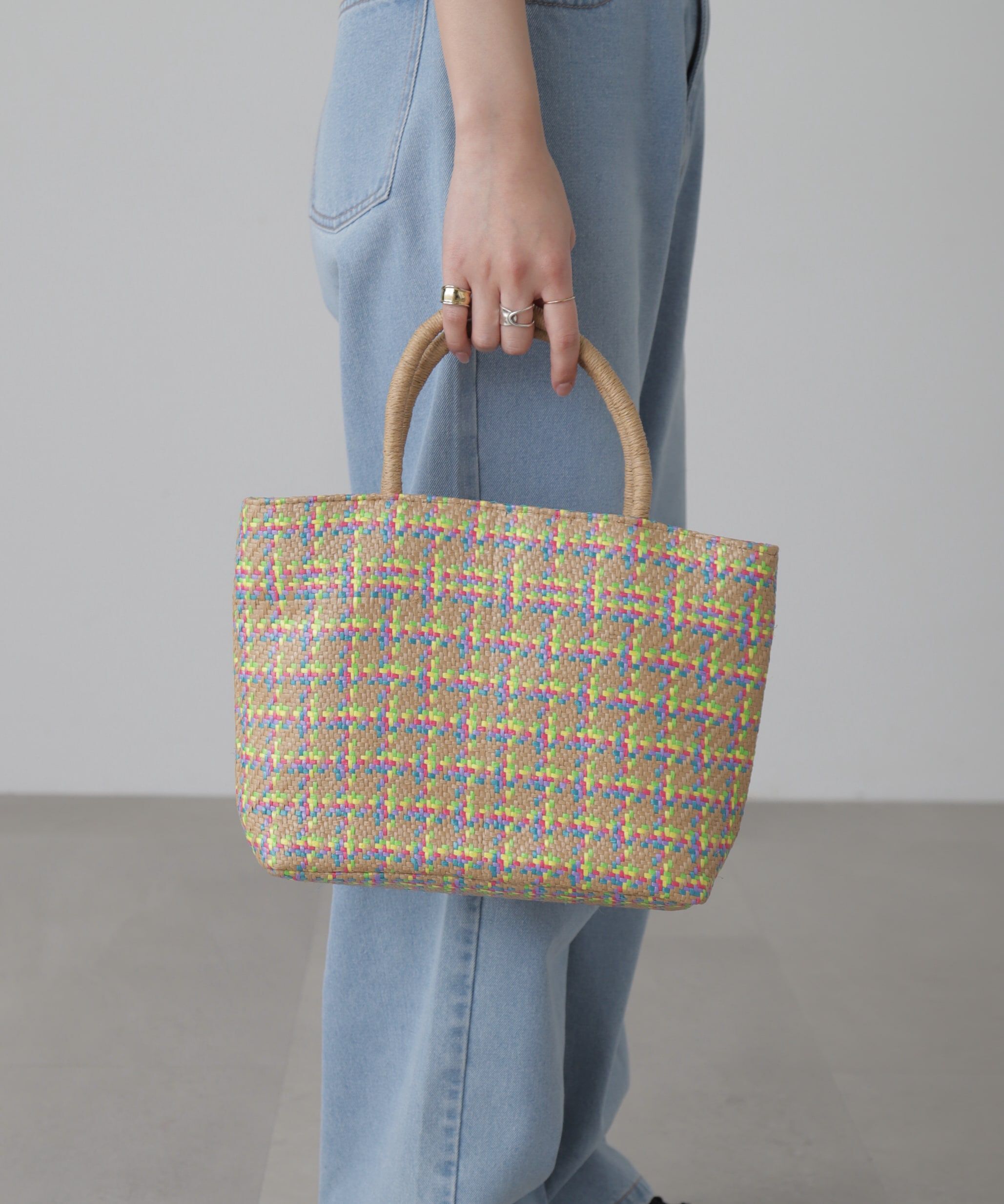  「サマートートバッグ」|その他|ベージュ柄1