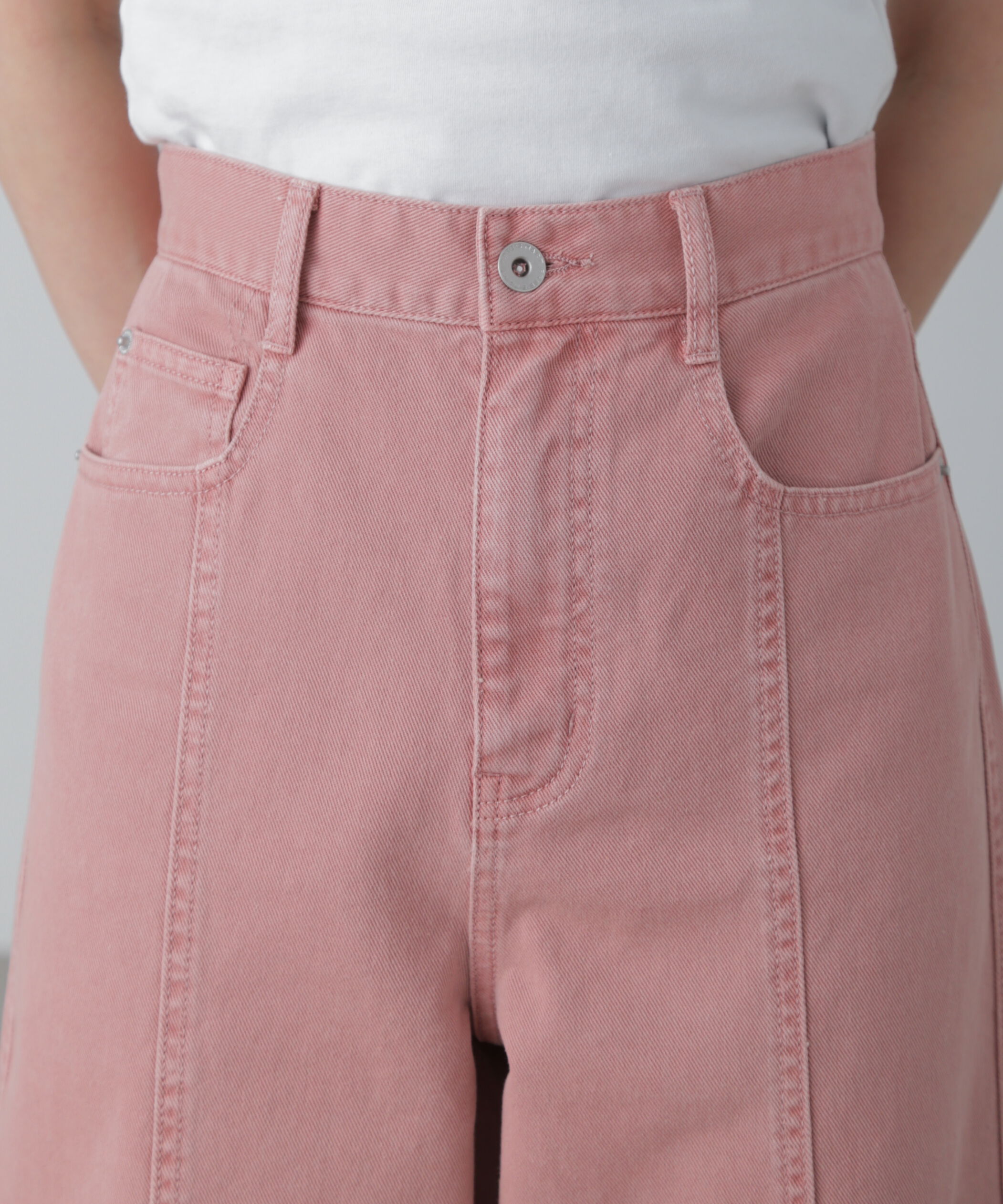  「ワイドストレートカラーパンツ」|その他|