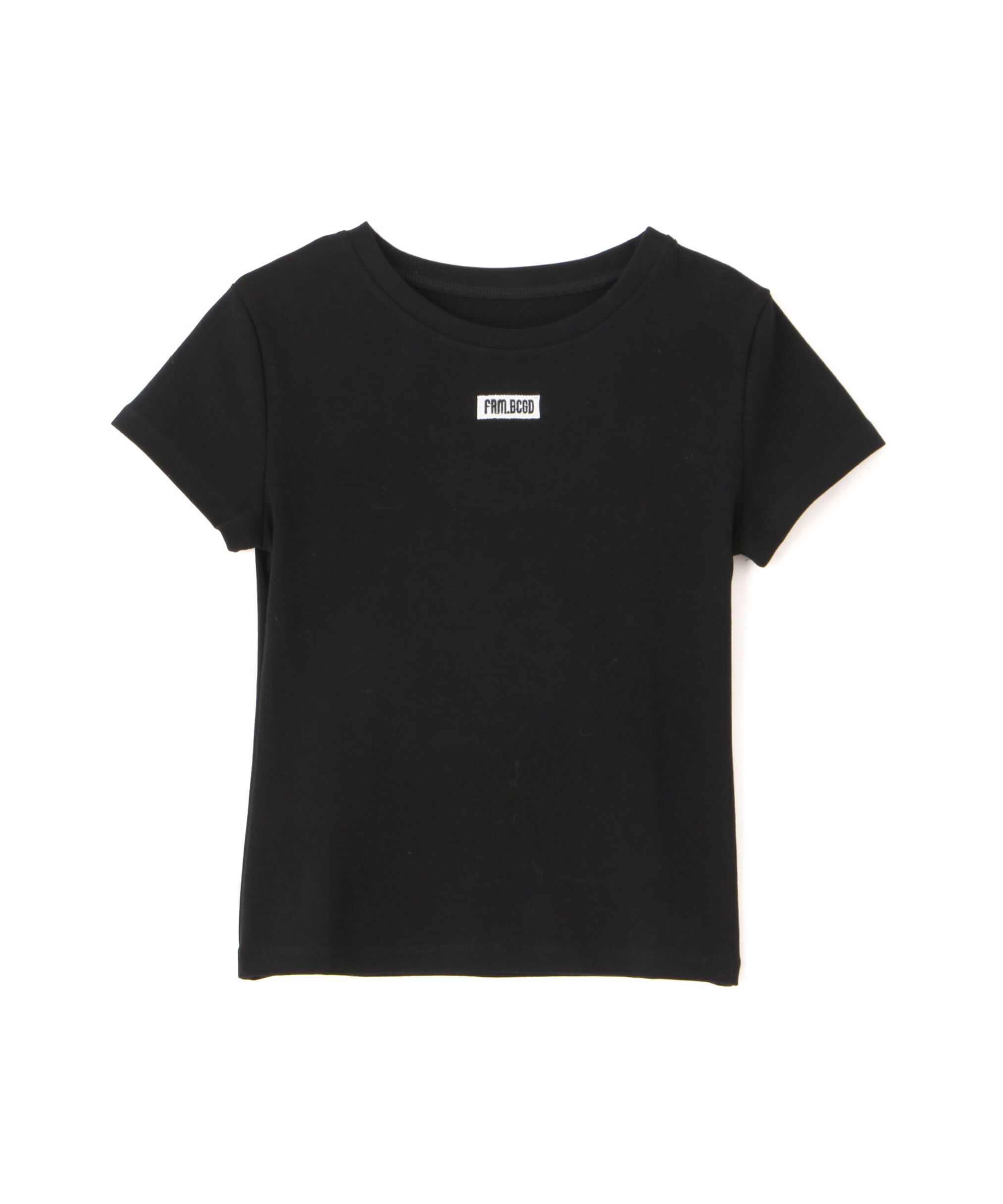  「ロゴ刺繍タグTシャツ」|Tシャツ・カットソー|