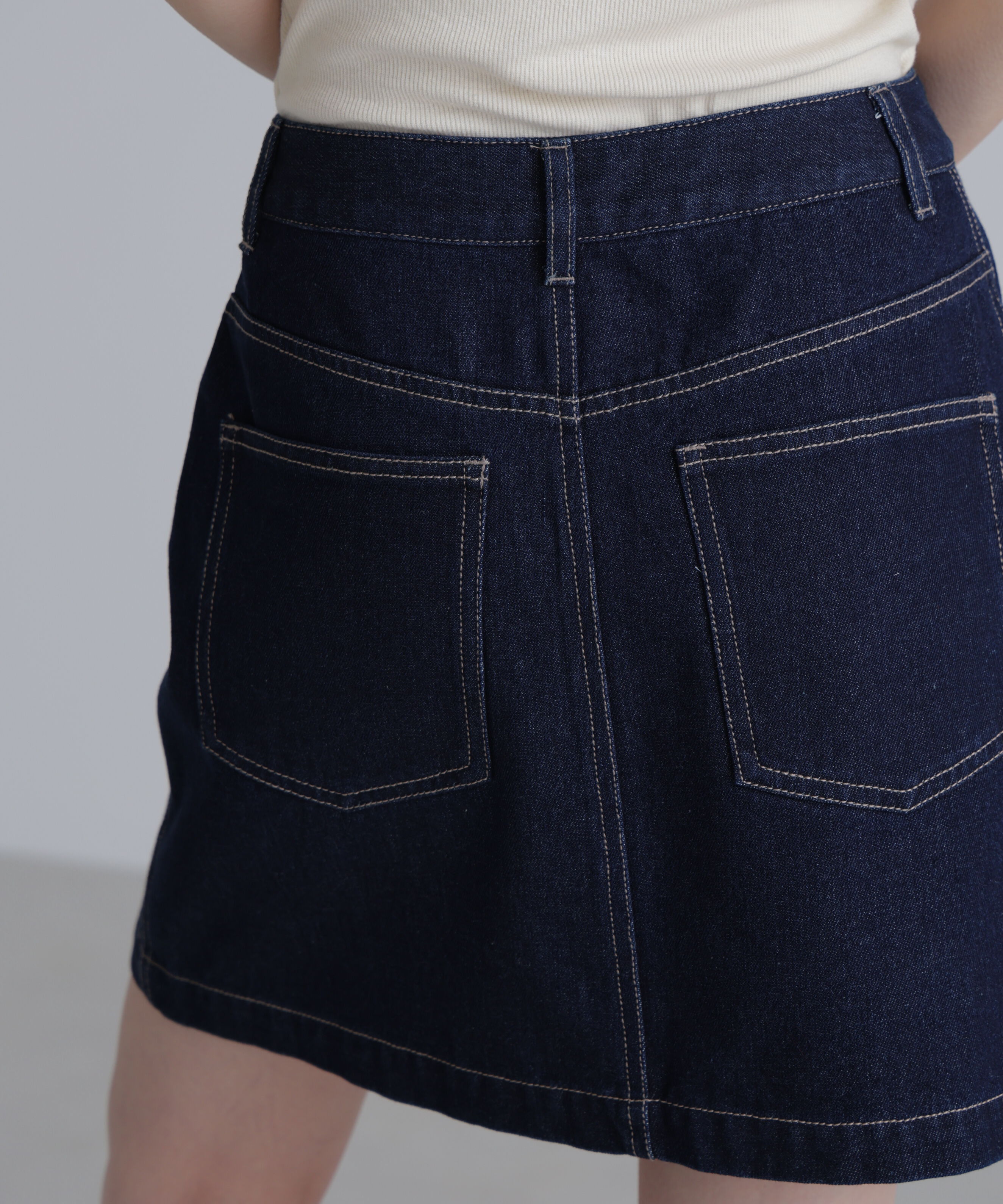  「デニムミニスカート」|スカート|