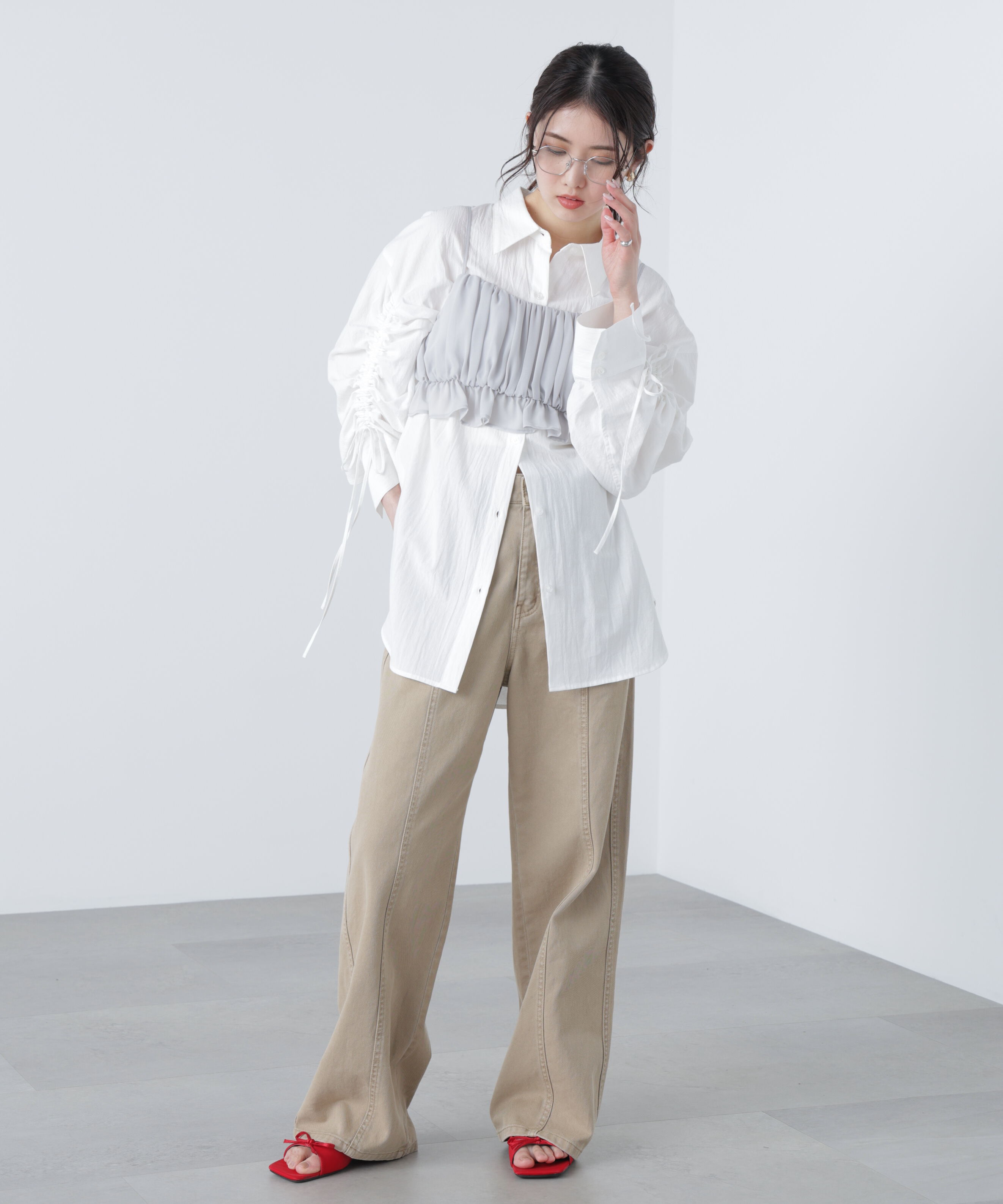  「バルーンビスチェ」|シャツ・ブラウス|