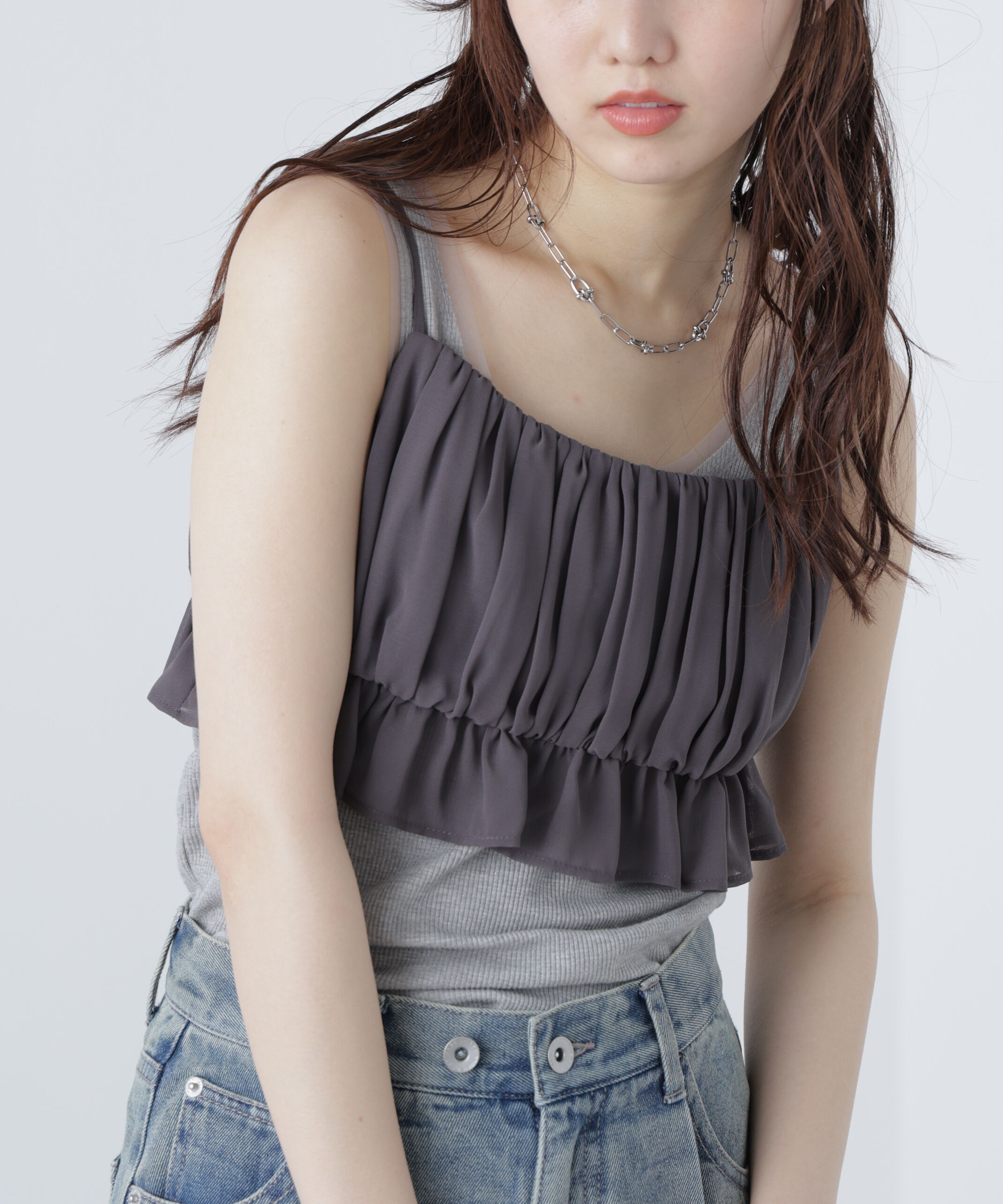  「バルーンビスチェ」|シャツ・ブラウス|
