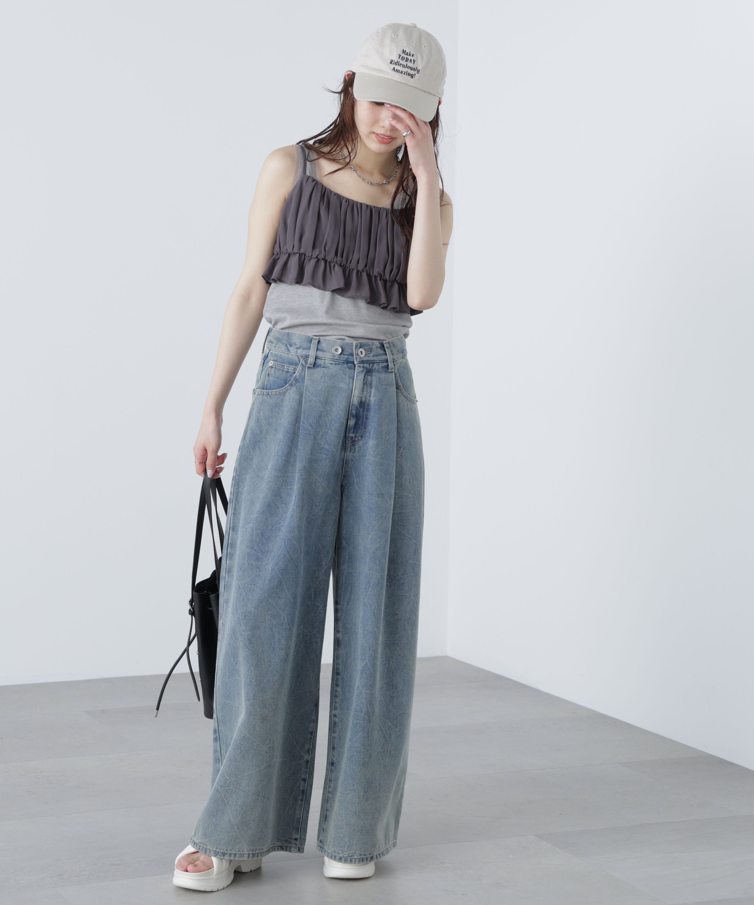  「バルーンビスチェ」|シャツ・ブラウス|