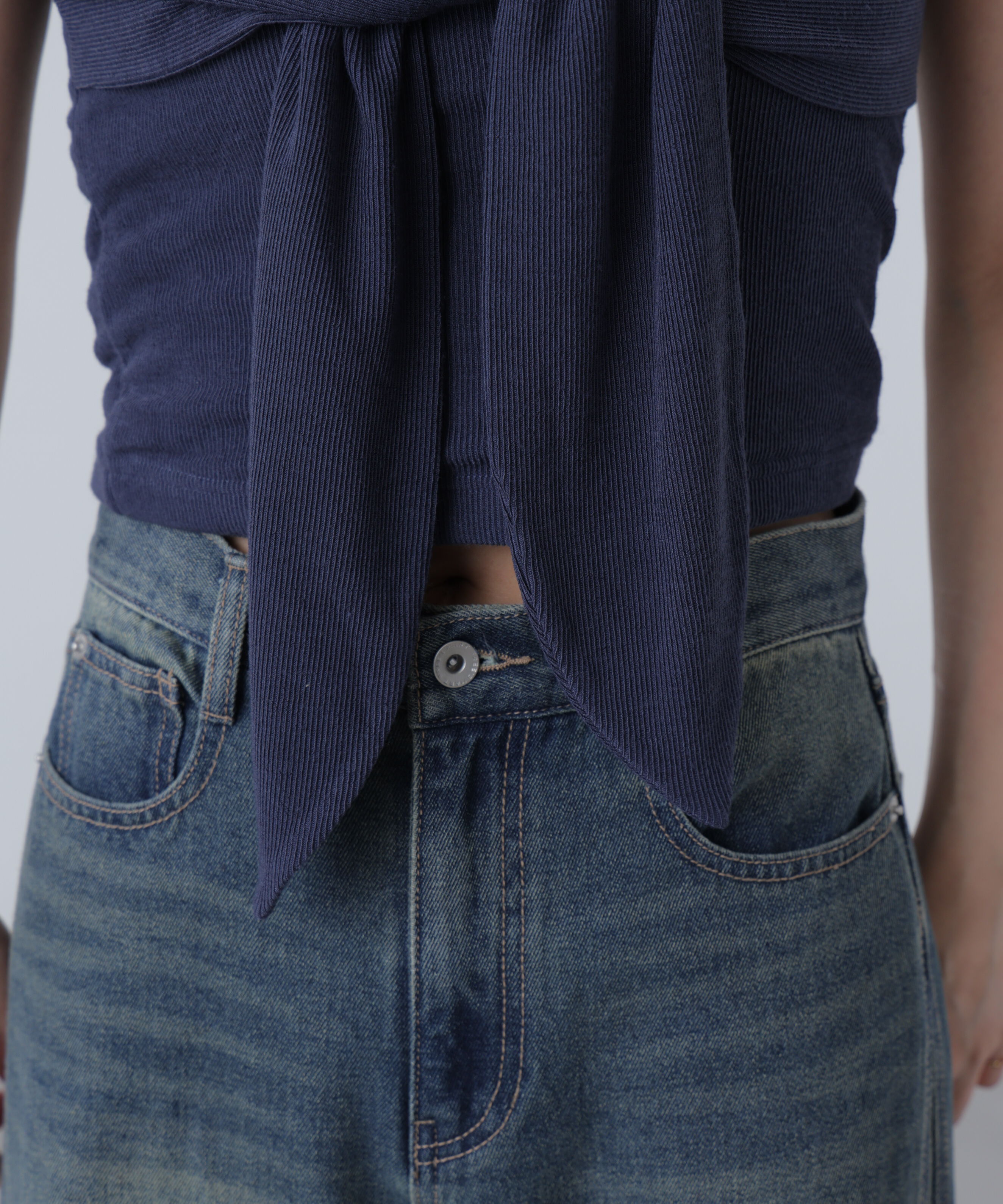  「リボンベアニットソービスチェ」|Tシャツ・カットソー|