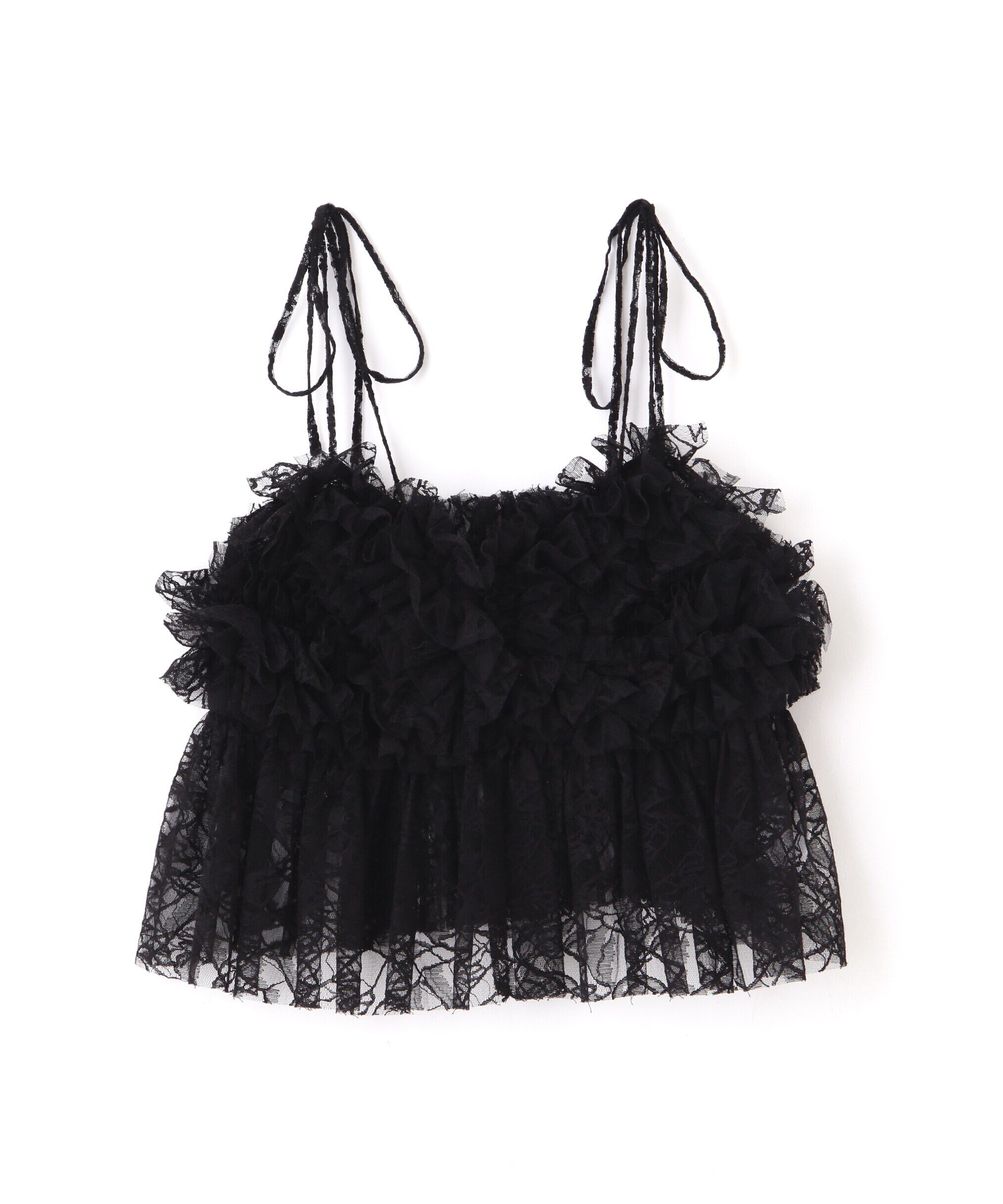  「フリルレースキャミ」|シャツ・ブラウス|