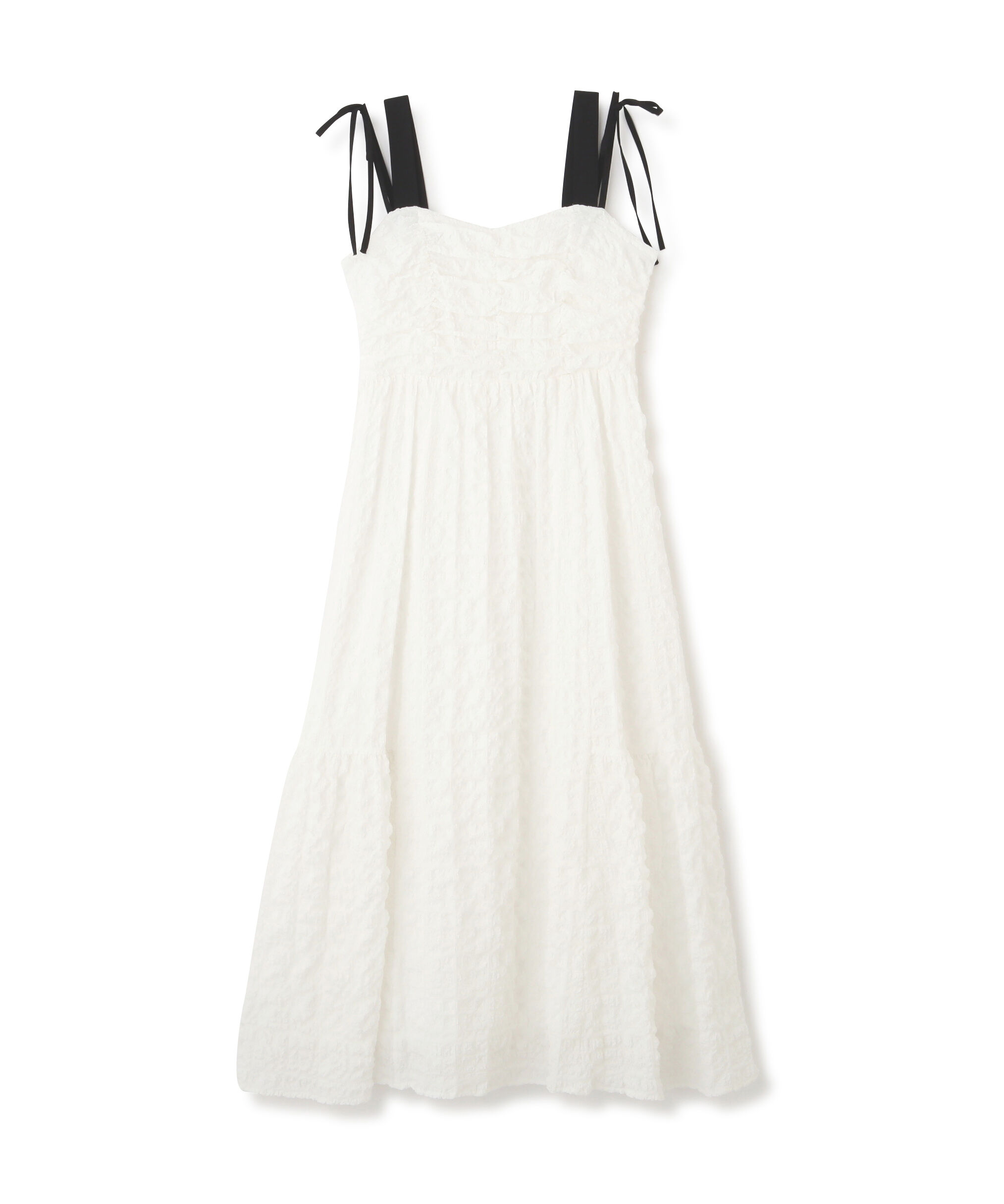  「ショルダーリボンワンピース」|ワンピース|