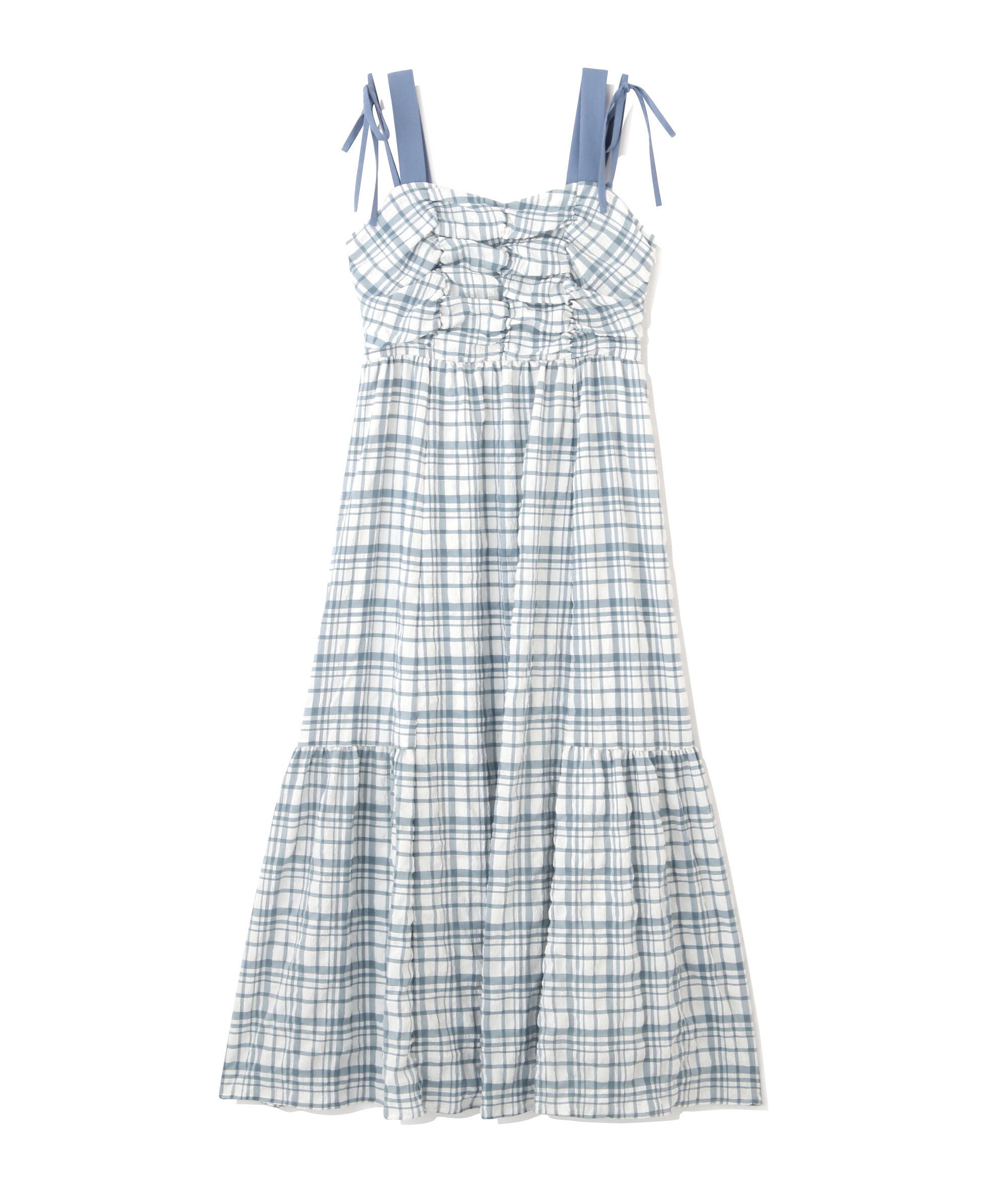  「ショルダーリボンワンピース」|ワンピース|