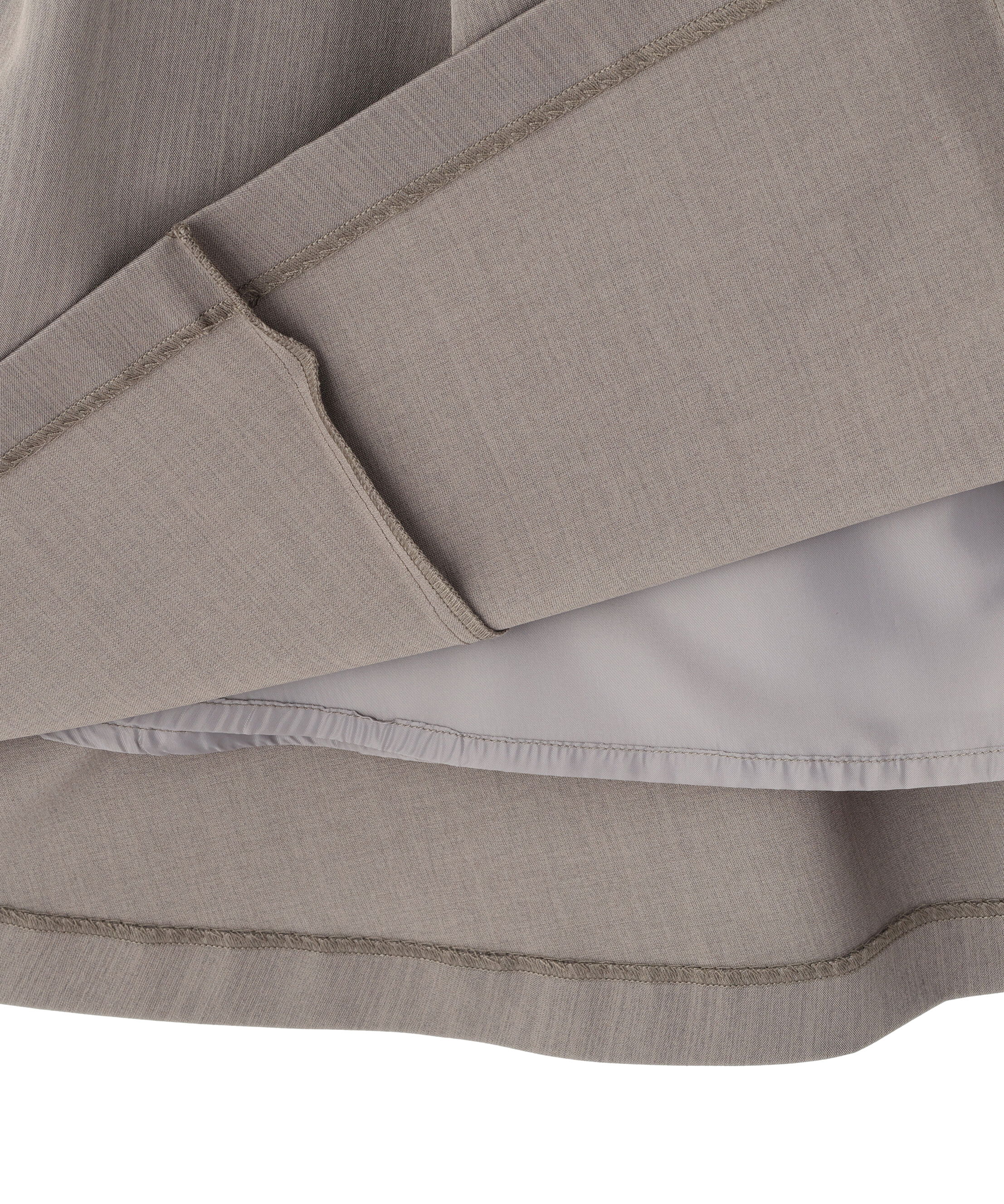  「ベルト付タックフレアスカート」|スカート|