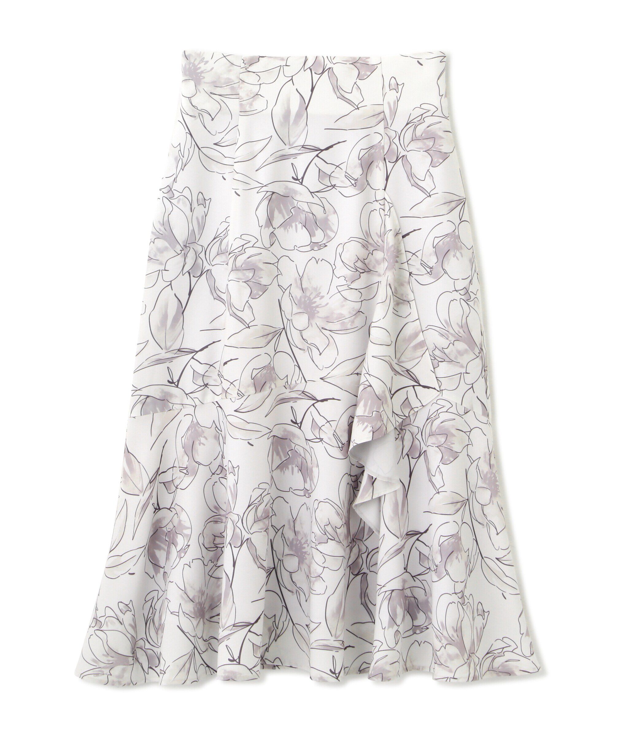 PROPORTION BODY DRESSING「ビッグフラワーマーメイドスカート」|スカート|