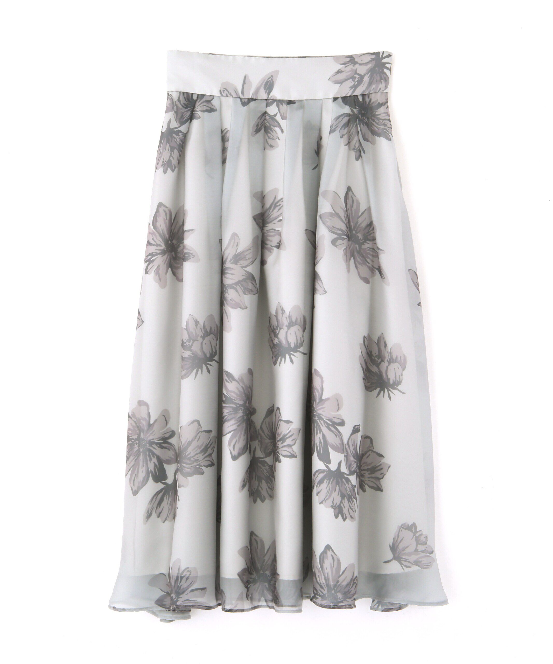 PROPORTION BODY DRESSING「シアービッグフラワースカート」|スカート|