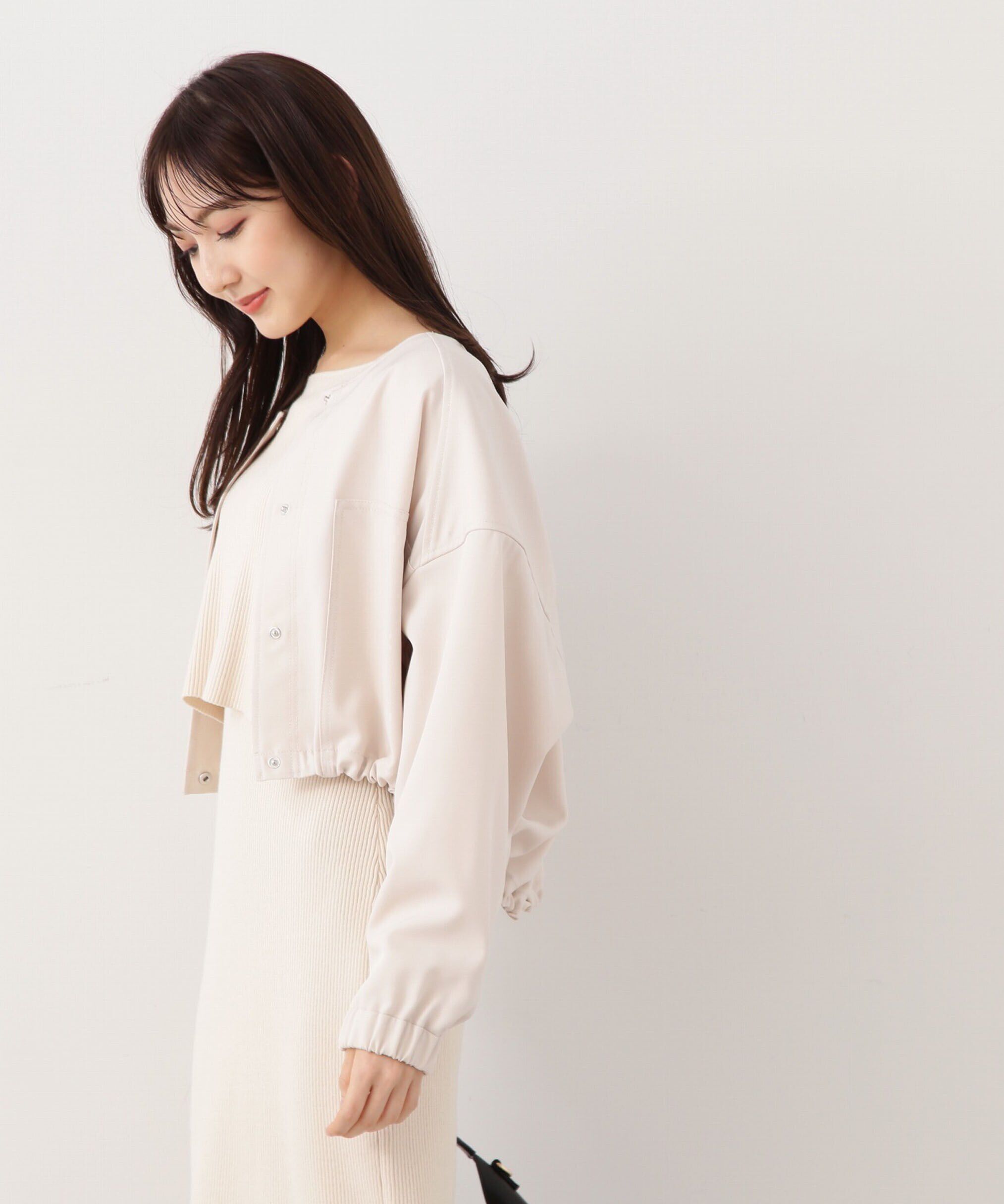 PROPORTION BODY DRESSING「ダブルクロスブルゾン」|ブルゾン・スタジャン|