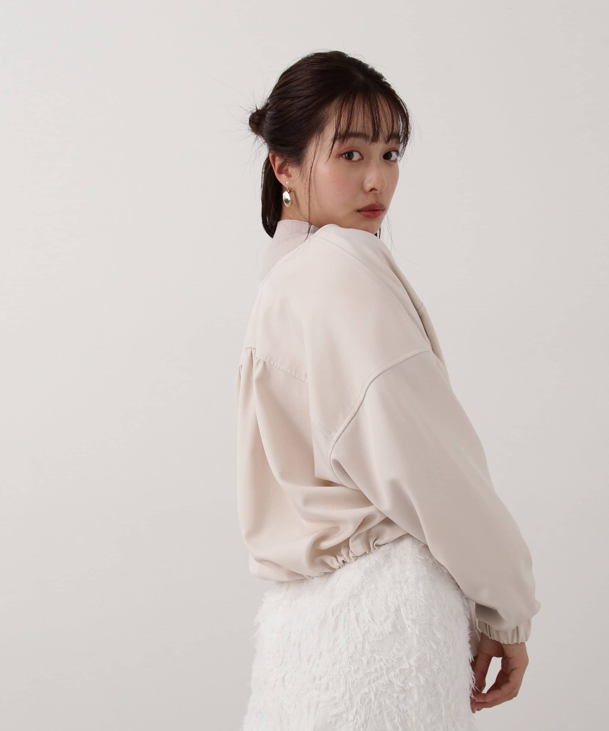 PROPORTION BODY DRESSING「ダブルクロスブルゾン」|ブルゾン・スタジャン|