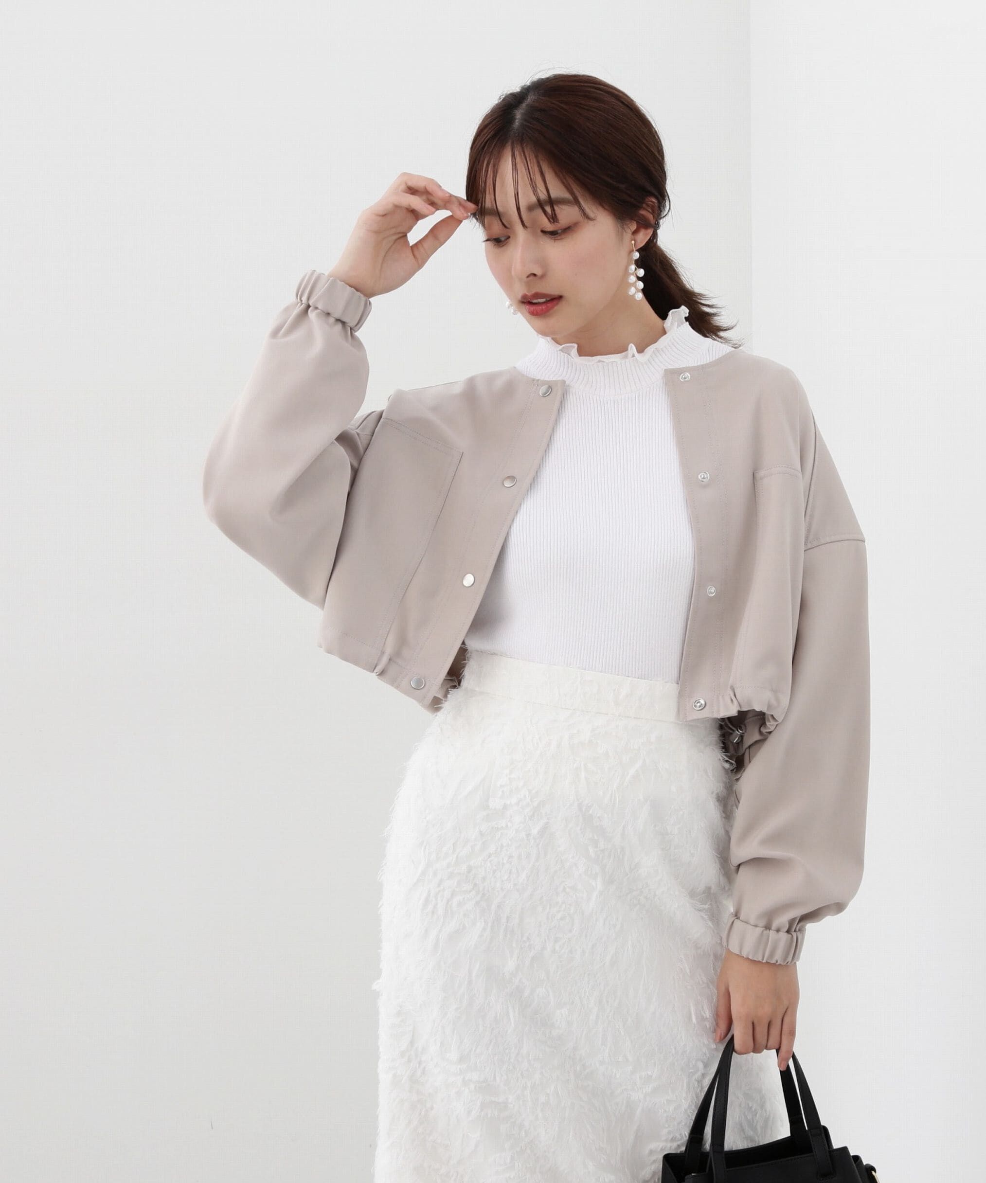 PROPORTION BODY DRESSING「ダブルクロスブルゾン」|ブルゾン・スタジャン|