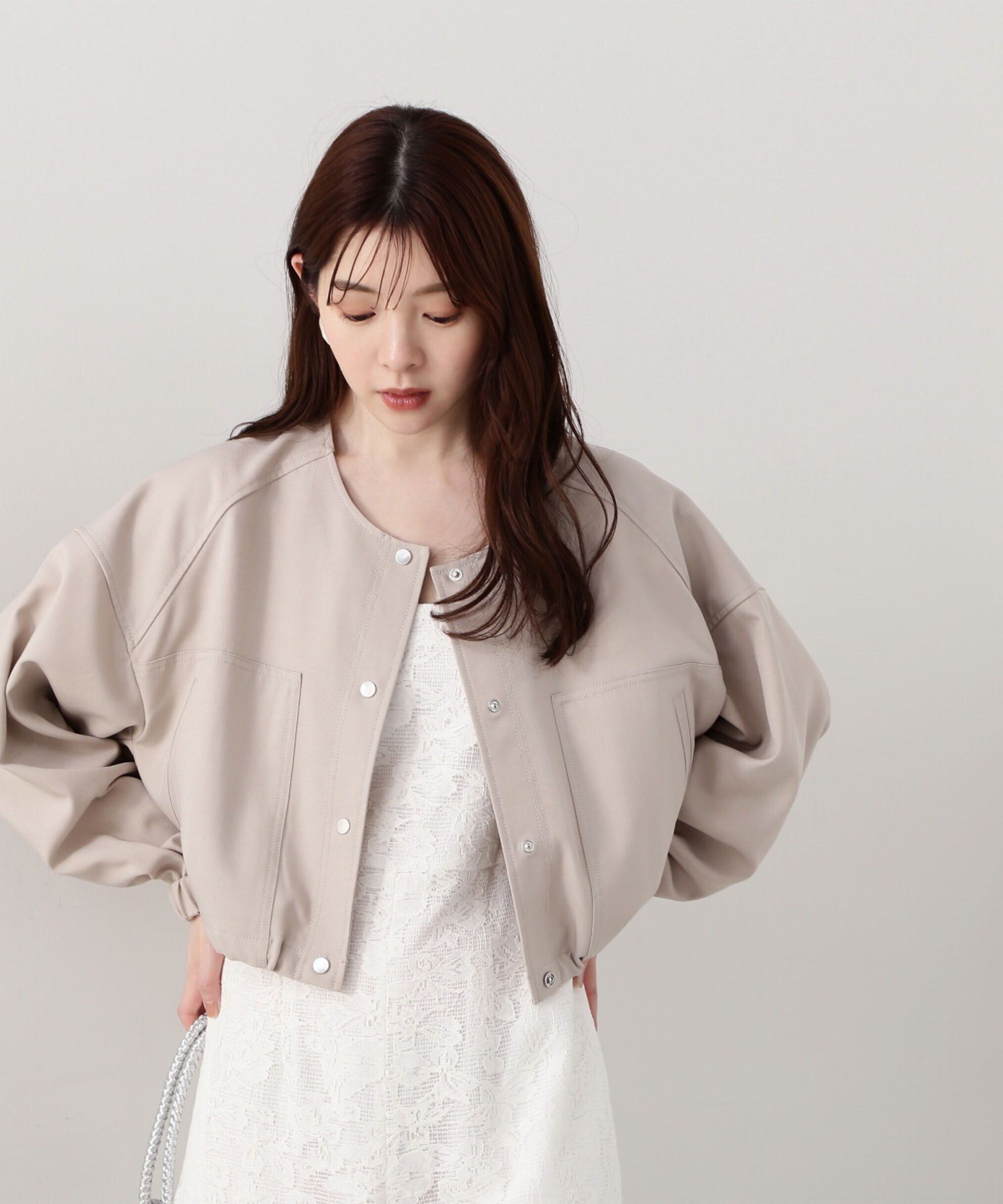 PROPORTION BODY DRESSING「ダブルクロスブルゾン」|ブルゾン・スタジャン|