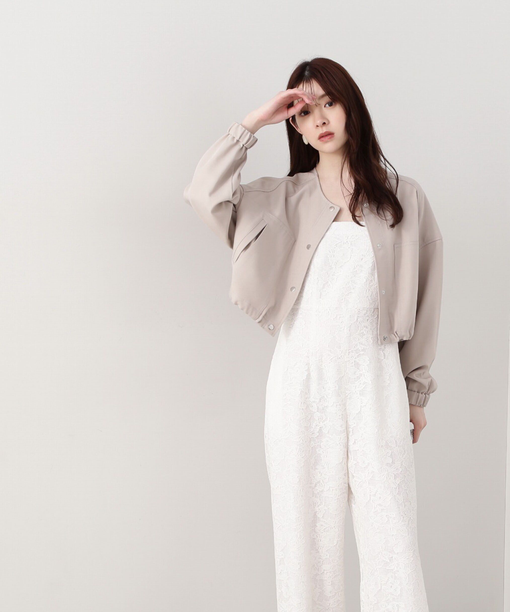 PROPORTION BODY DRESSING「ダブルクロスブルゾン」|ブルゾン・スタジャン|