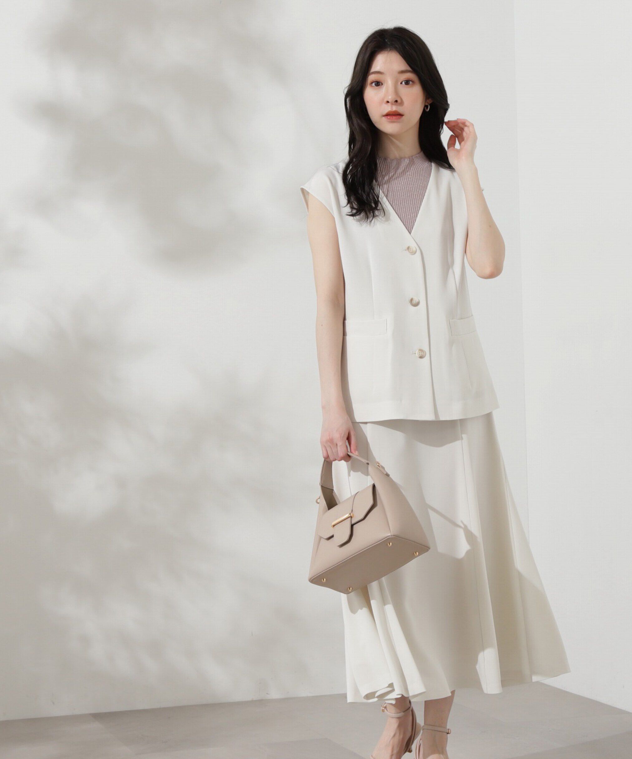 PROPORTION BODY DRESSING「ジレ&times;リブノースリニットセット」|その他|