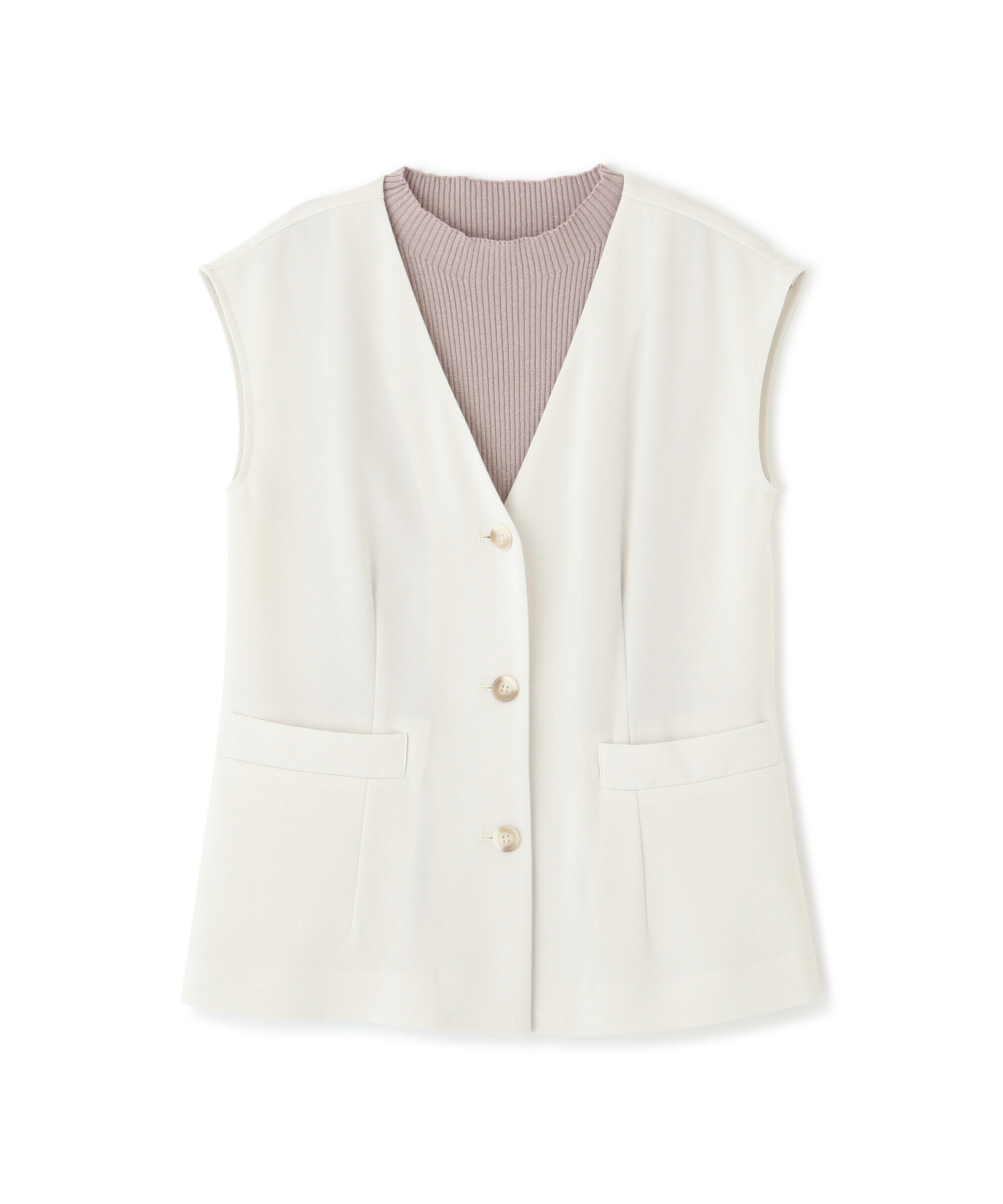 PROPORTION BODY DRESSING「ジレ&times;リブノースリニットセット」|その他|