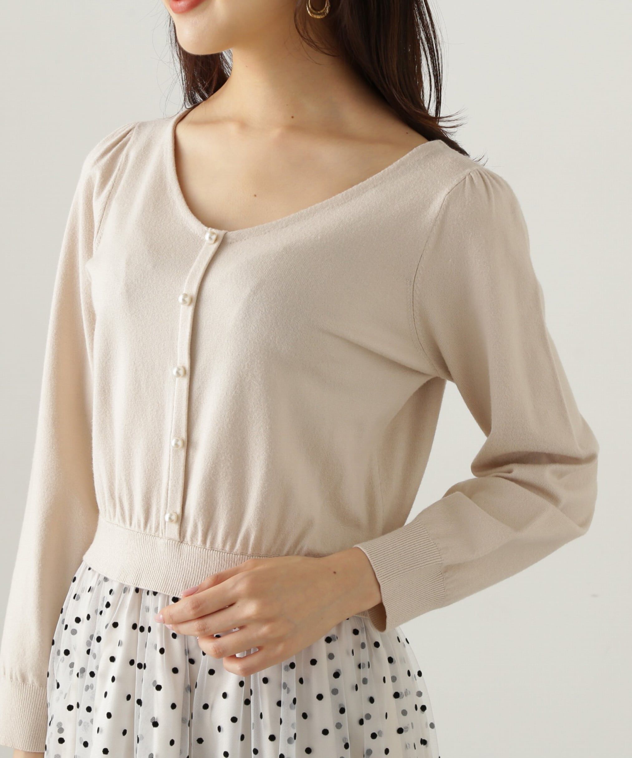 PROPORTION BODY DRESSING「チュールドットドッキングワンピース24AW」|ワンピース|