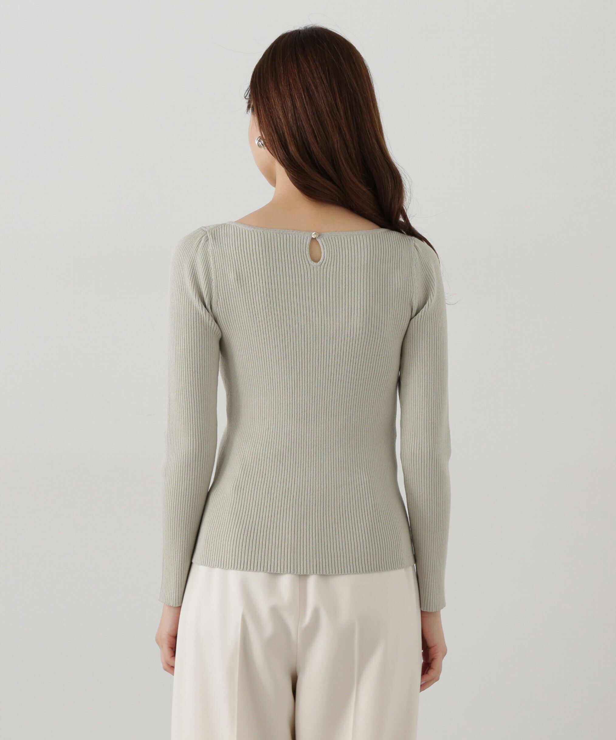 PROPORTION BODY DRESSING「ギャザーフリルリブニット」|ニット・セーター|