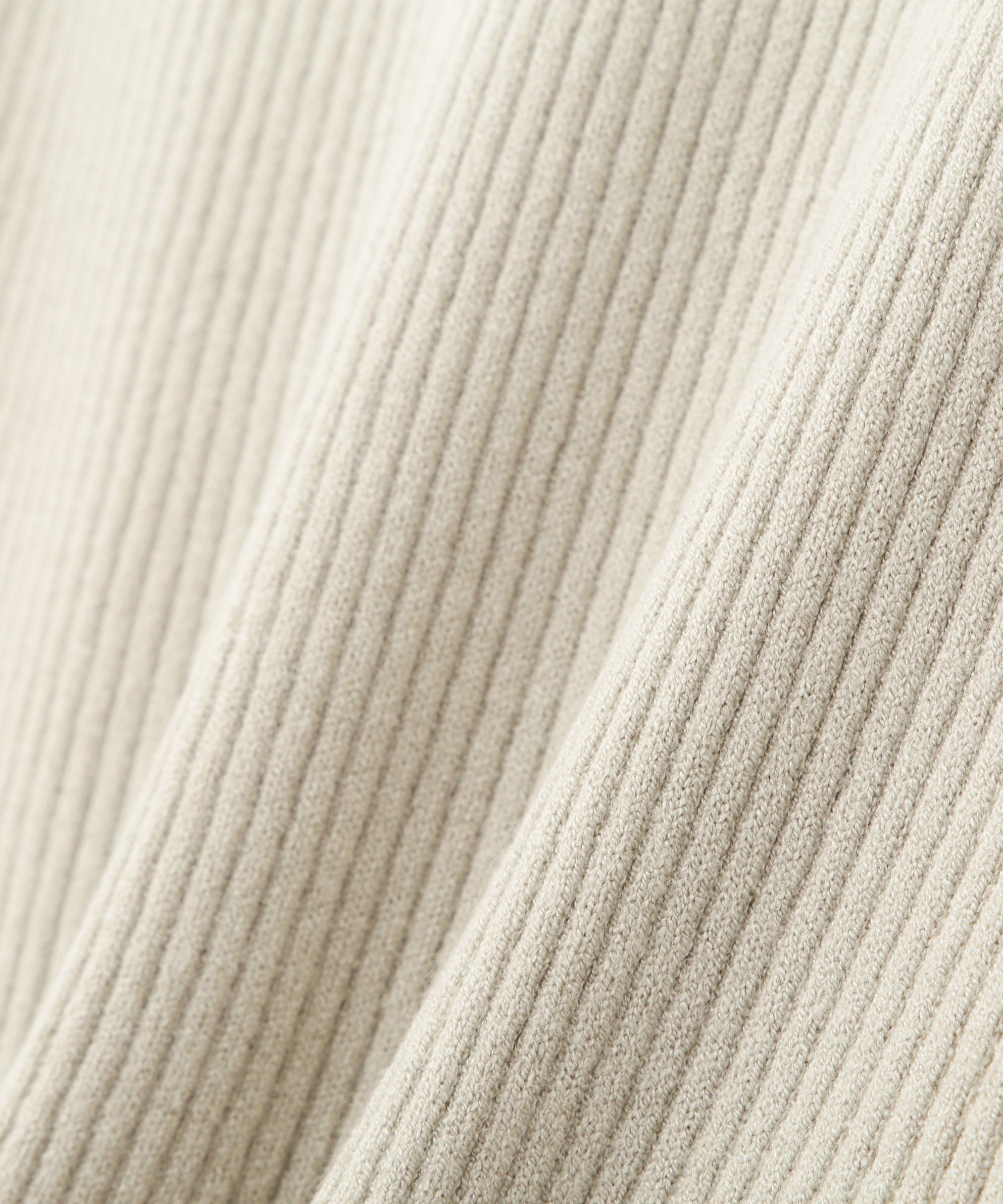 PROPORTION BODY DRESSING「ギャザーフリルリブニット」|ニット・セーター|