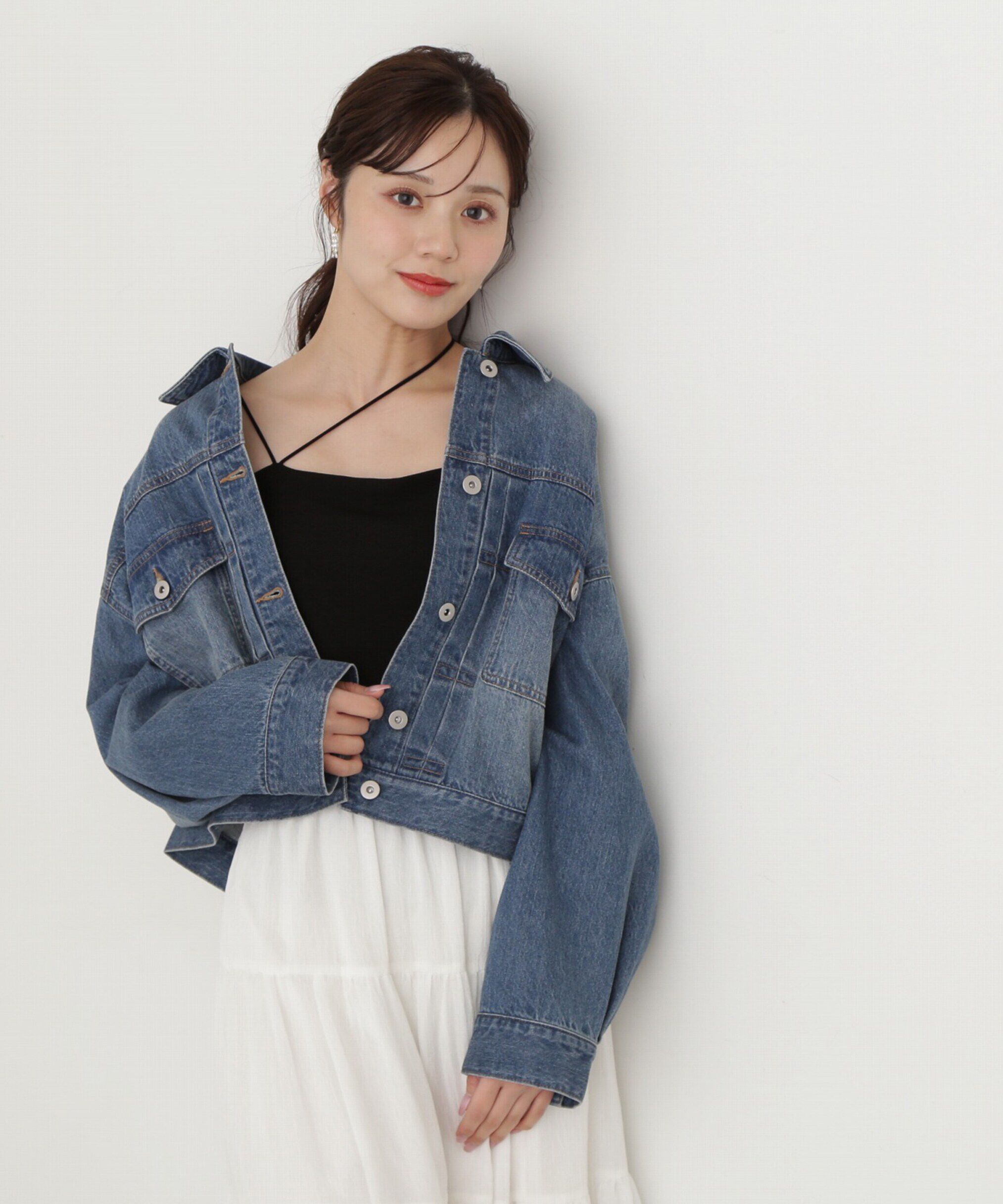 PROPORTION BODY DRESSING「カップ付マルチウェイキャミソール」|Tシャツ・カットソー|ブラック