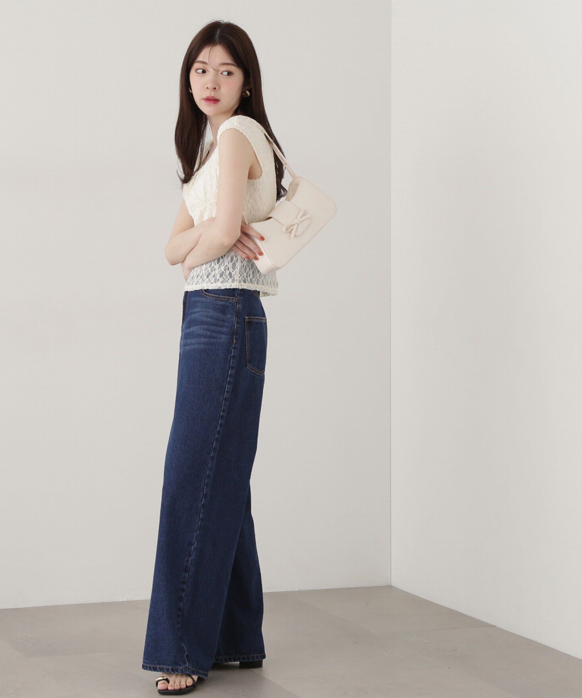 PROPORTION BODY DRESSING「レースプルオーバー」|Tシャツ・カットソー|