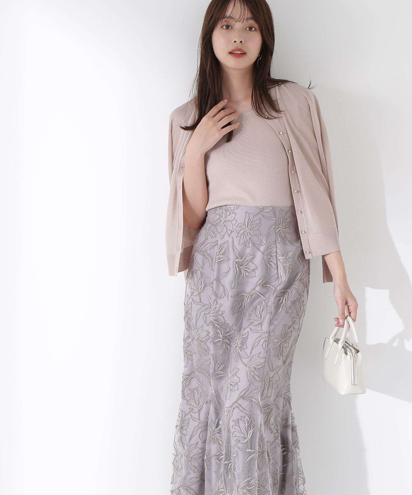 PROPORTION BODY DRESSING「レースマーメイドスカート」|スカート|