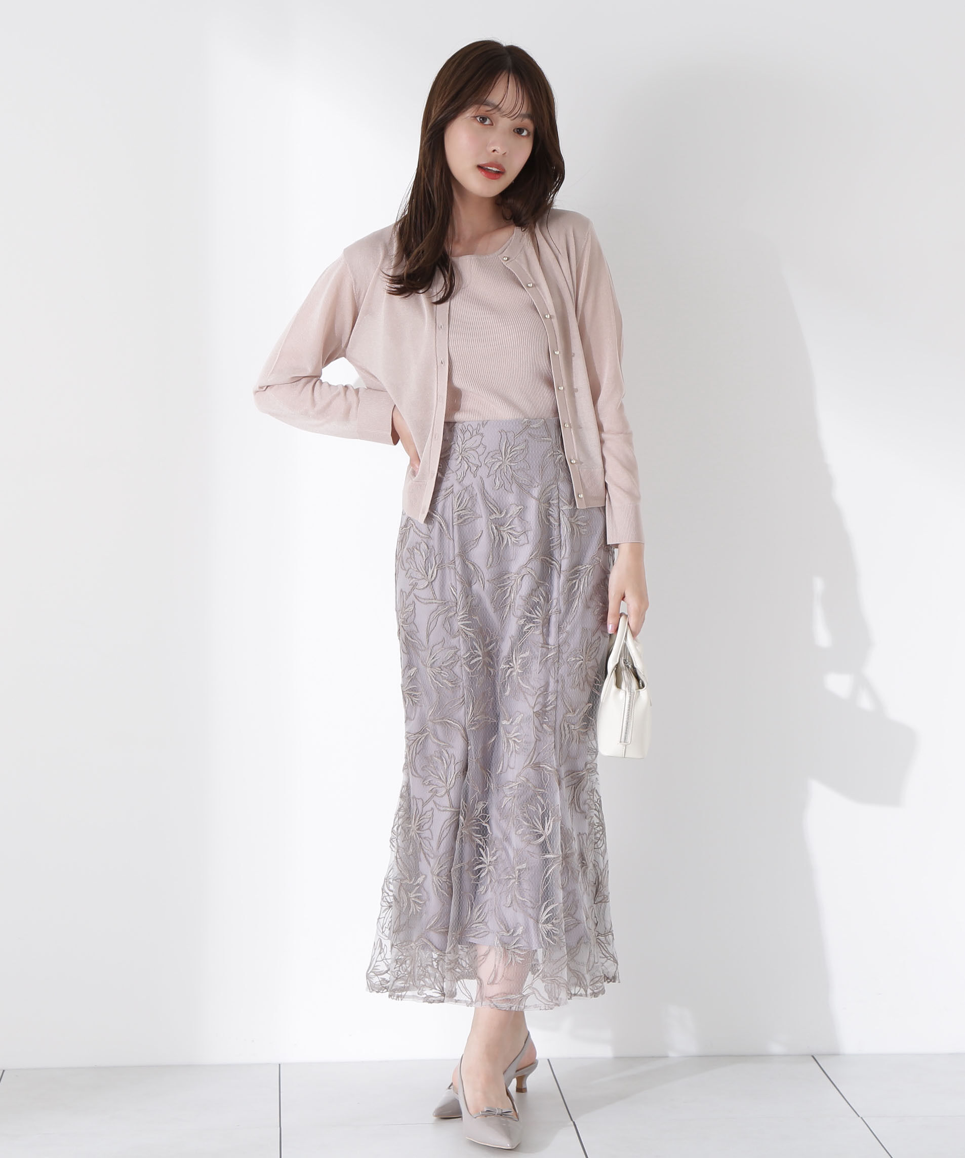 PROPORTION BODY DRESSING「レースマーメイドスカート」|スカート|