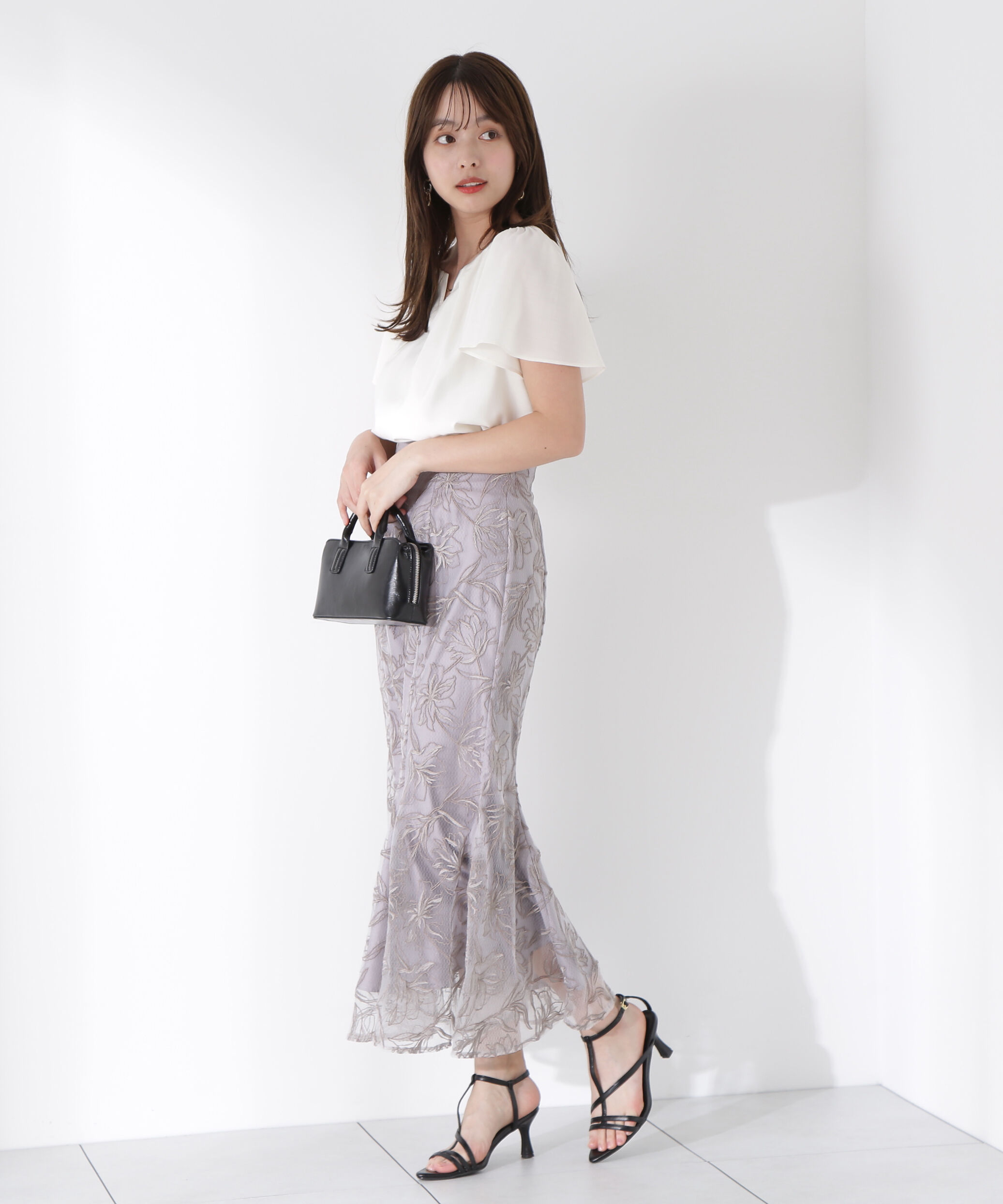 PROPORTION BODY DRESSING「レースマーメイドスカート」|スカート|