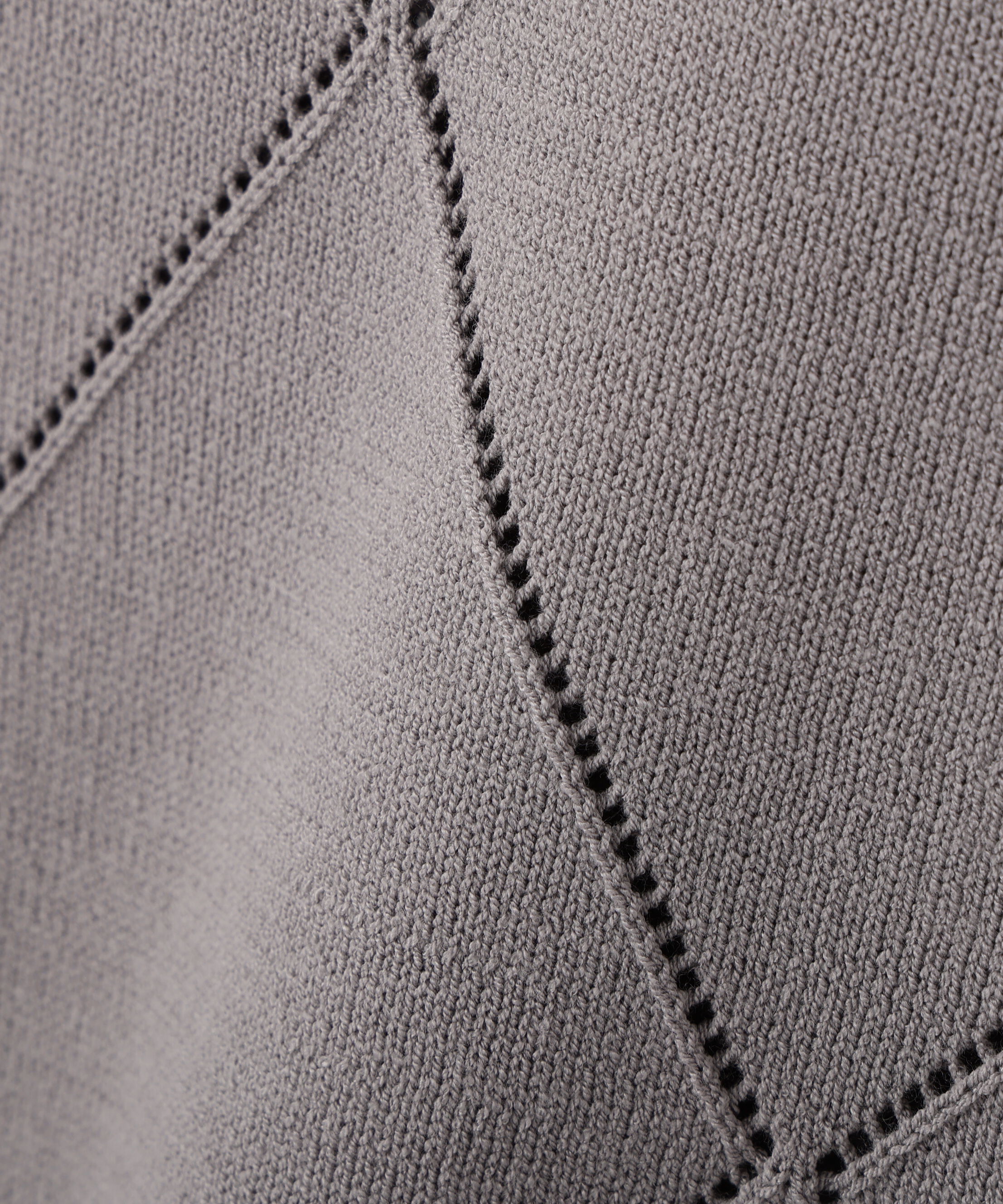 PROPORTION BODY DRESSING「＜ハンドウォッシャブル＞ダイヤ柄半袖ニット 25AW」|ニット・セーター|