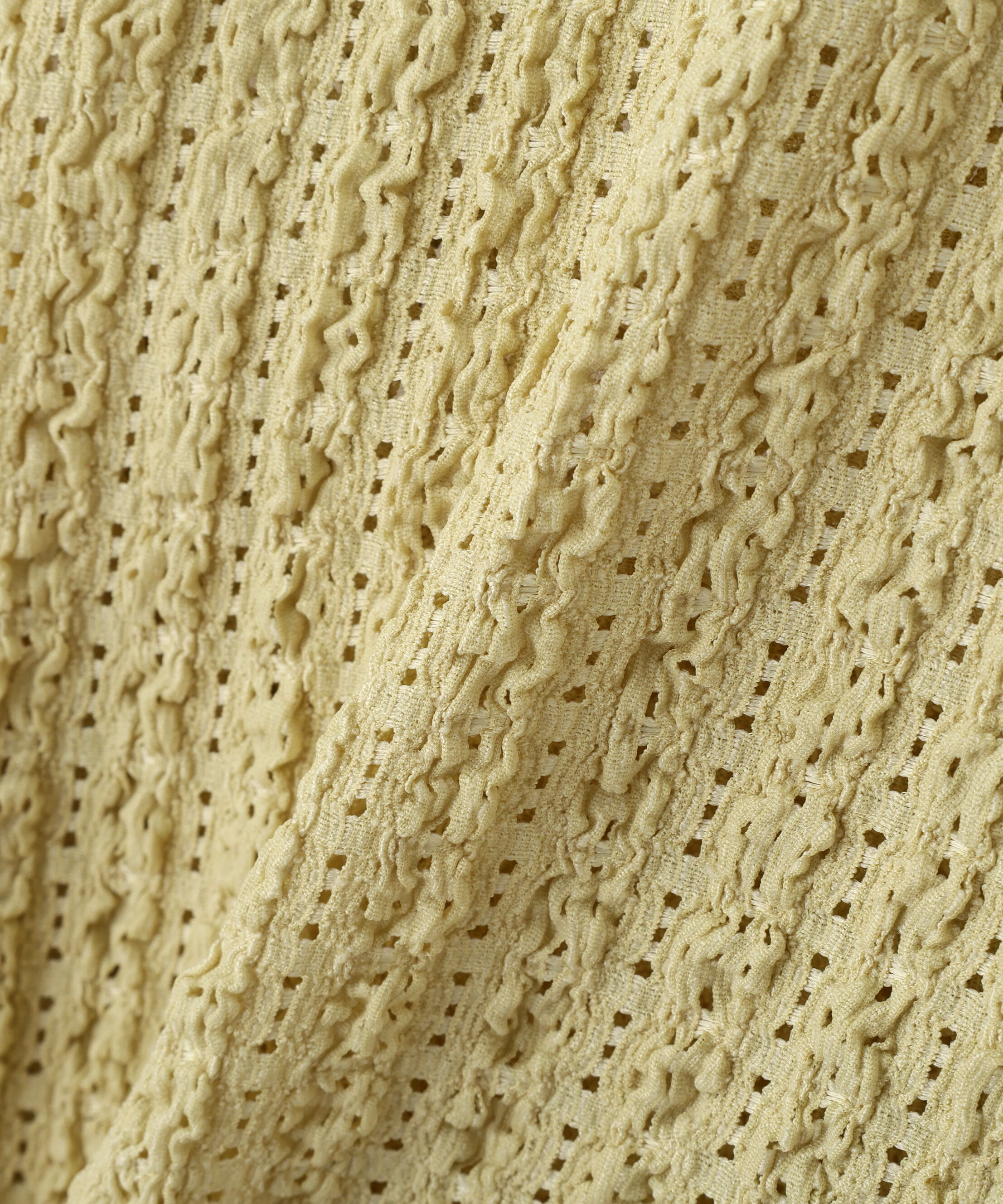 PROPORTION BODY DRESSING「＜ハンドウォッシャブル＞アイレットレースシャツ 25AW」|Tシャツ・カットソー|