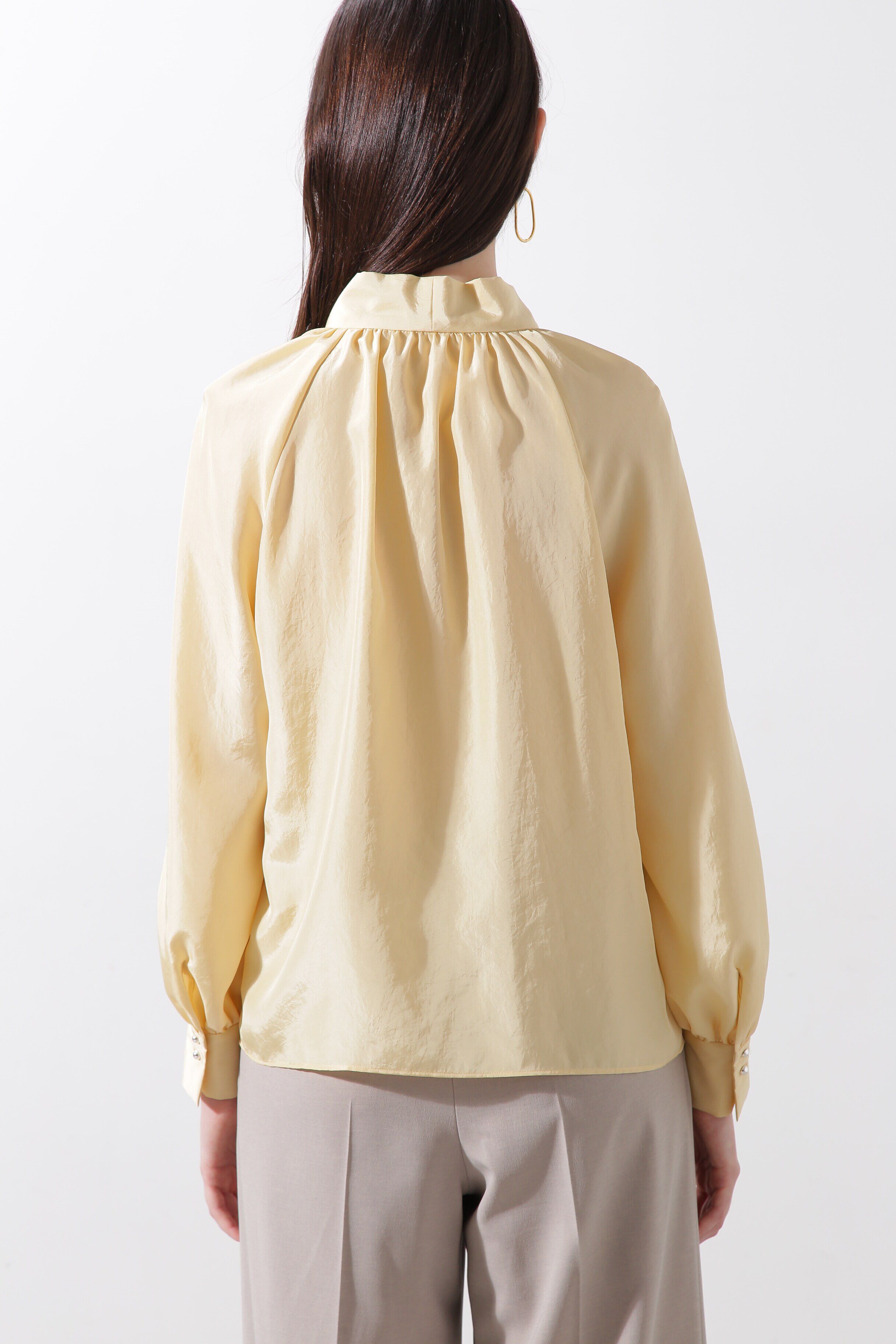  「◆ラグランボウタイブラウス」|シャツ・ブラウス|