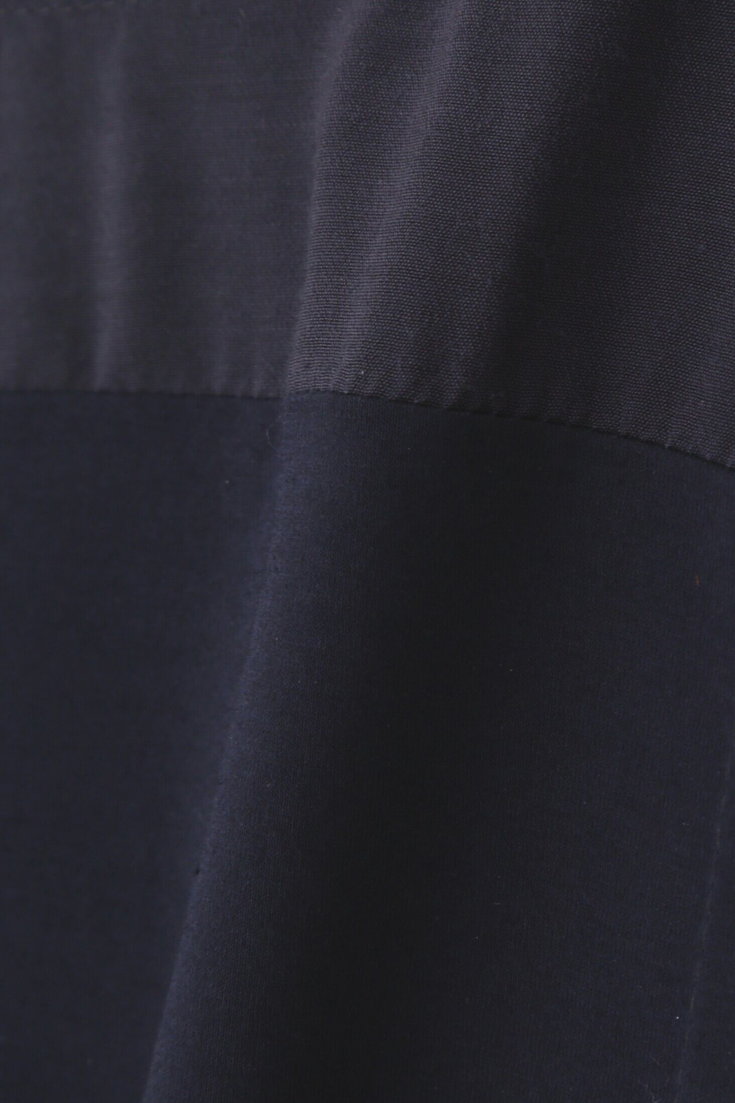  「◆異素材コンビギャザートップス」|Tシャツ・カットソー|