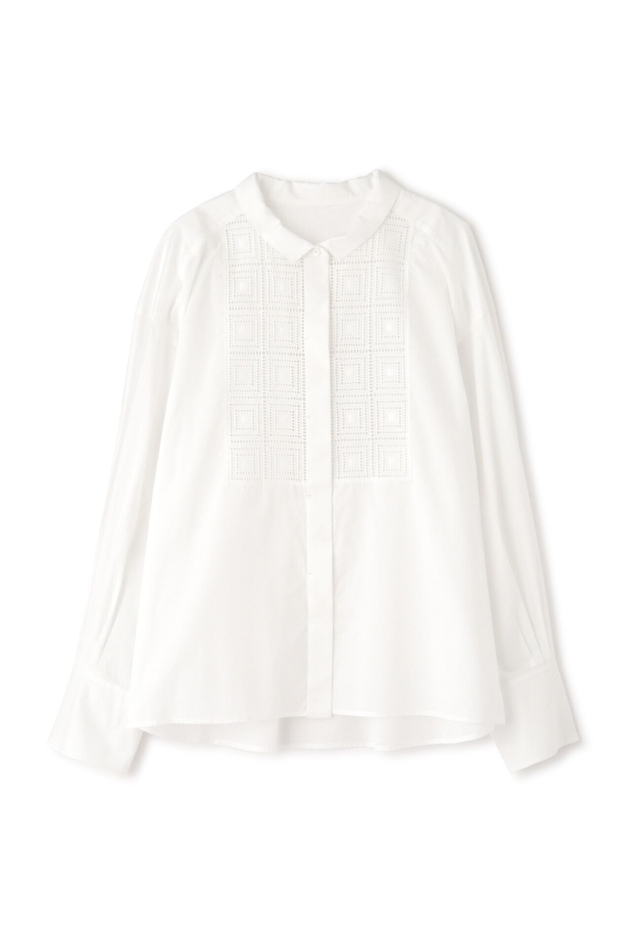  「◆レースドッキングハオリブラウス」|シャツ・ブラウス|