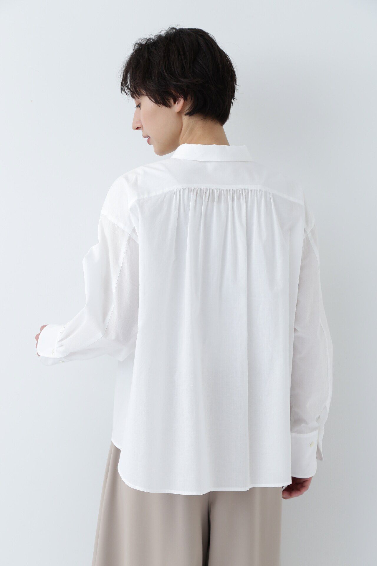  「◆レースドッキングハオリブラウス」|シャツ・ブラウス|