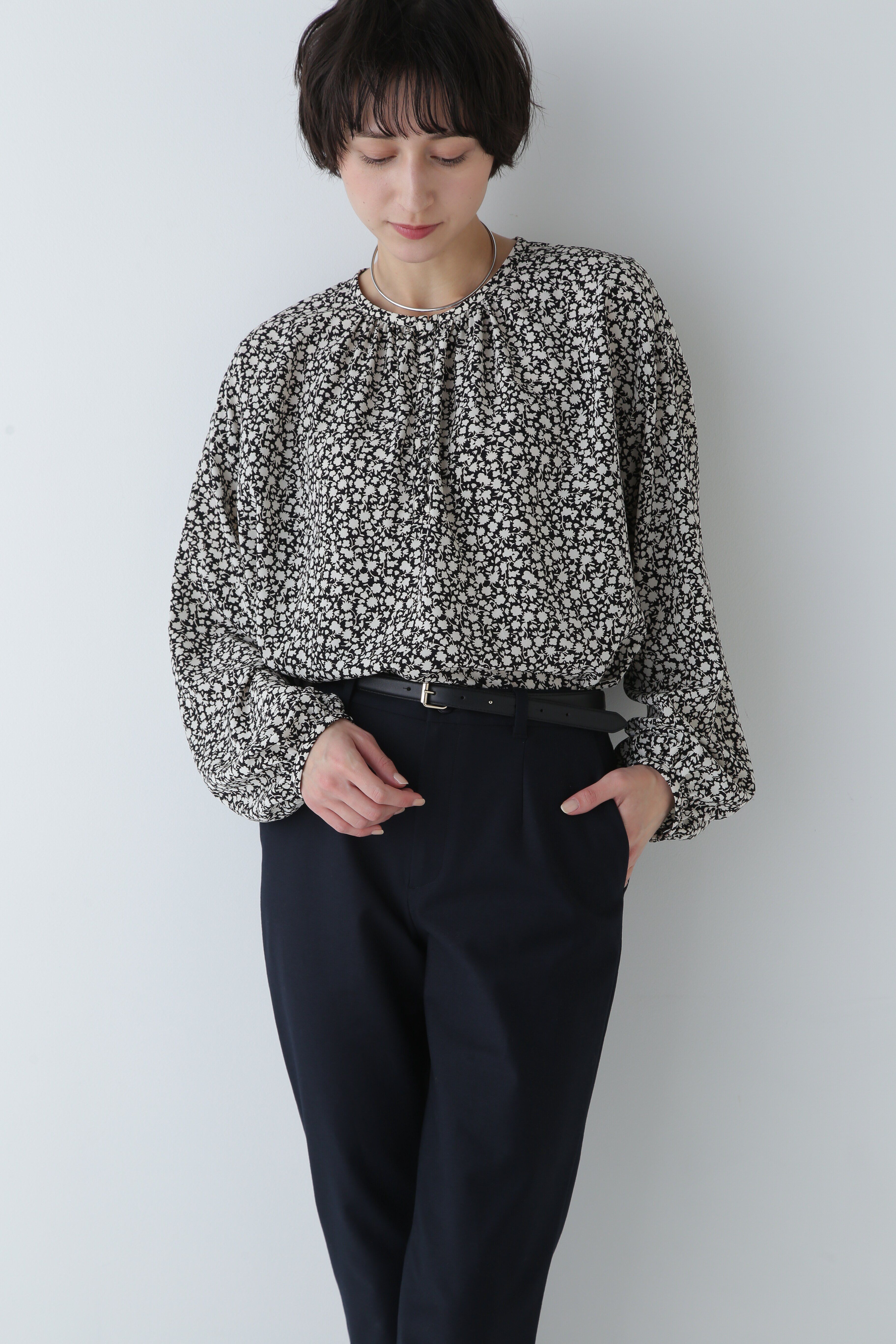  「◆フラワープリントブラウス」|シャツ・ブラウス|小花プリント3