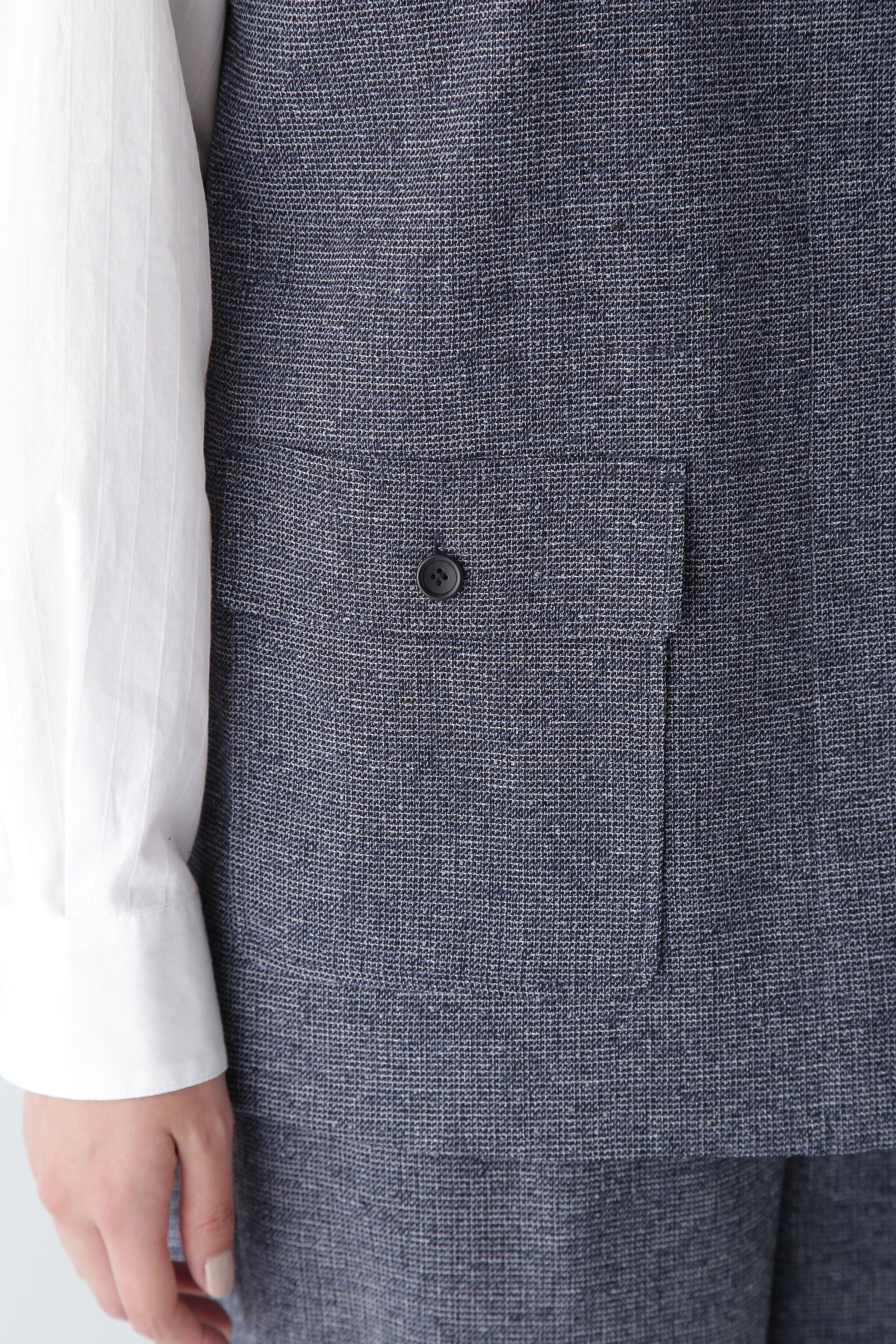  「◆リングミックスツィードアノラックジレ」|シャツ・ブラウス|