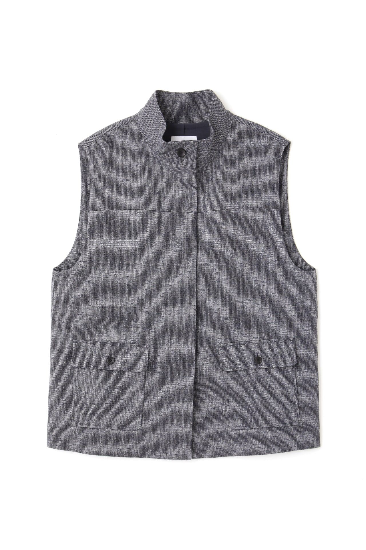  「◆リングミックスツィードアノラックジレ」|シャツ・ブラウス|