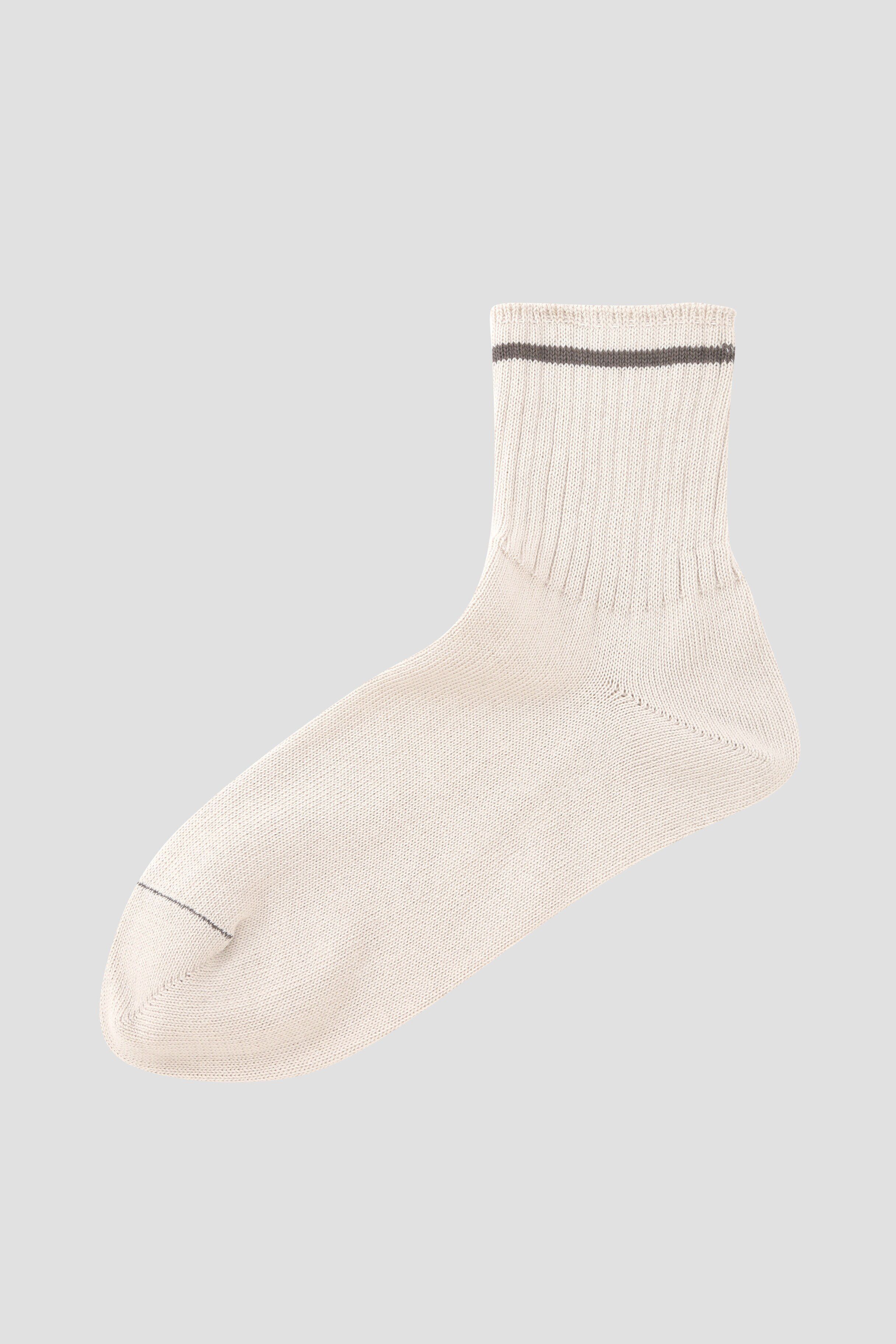 MARGARET HOWELL「HIGHTWIST COTTON SOCKS」|ソックス|ECRU2