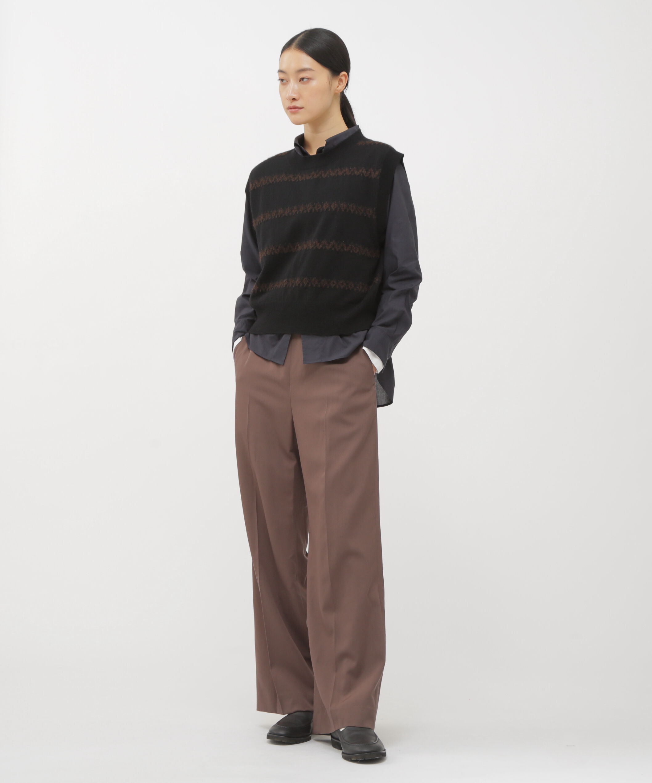  「FLUID WOOL TROUSERS」|その他|MOCHA3