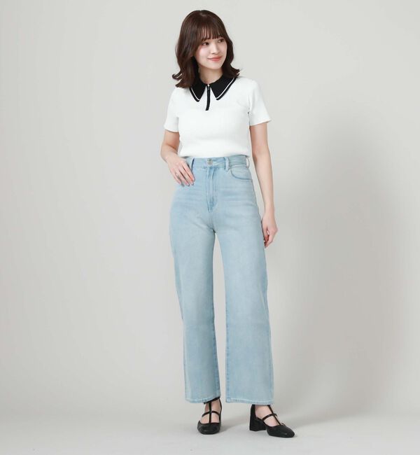 archives「ラインカラーハーフｚｉｐリブニット」|ニット・セーター|