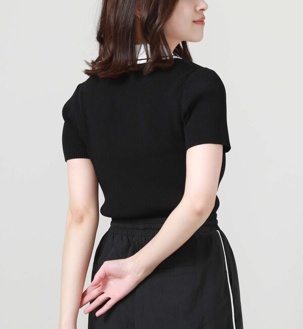 archives「ラインカラーハーフｚｉｐリブニット」|ニット・セーター|