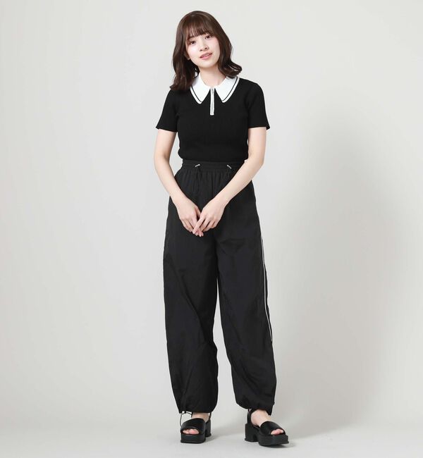 archives「ラインカラーハーフｚｉｐリブニット」|ニット・セーター|