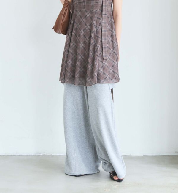 archives「カットアウト裏毛パンツ」|チノ|