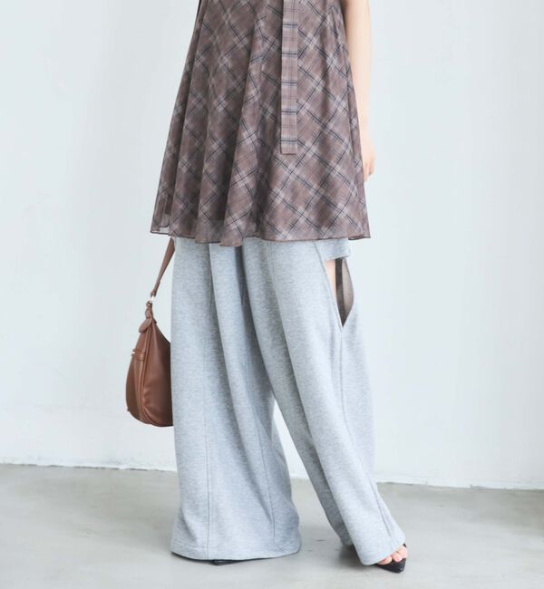 archives「カットアウト裏毛パンツ」|チノ|